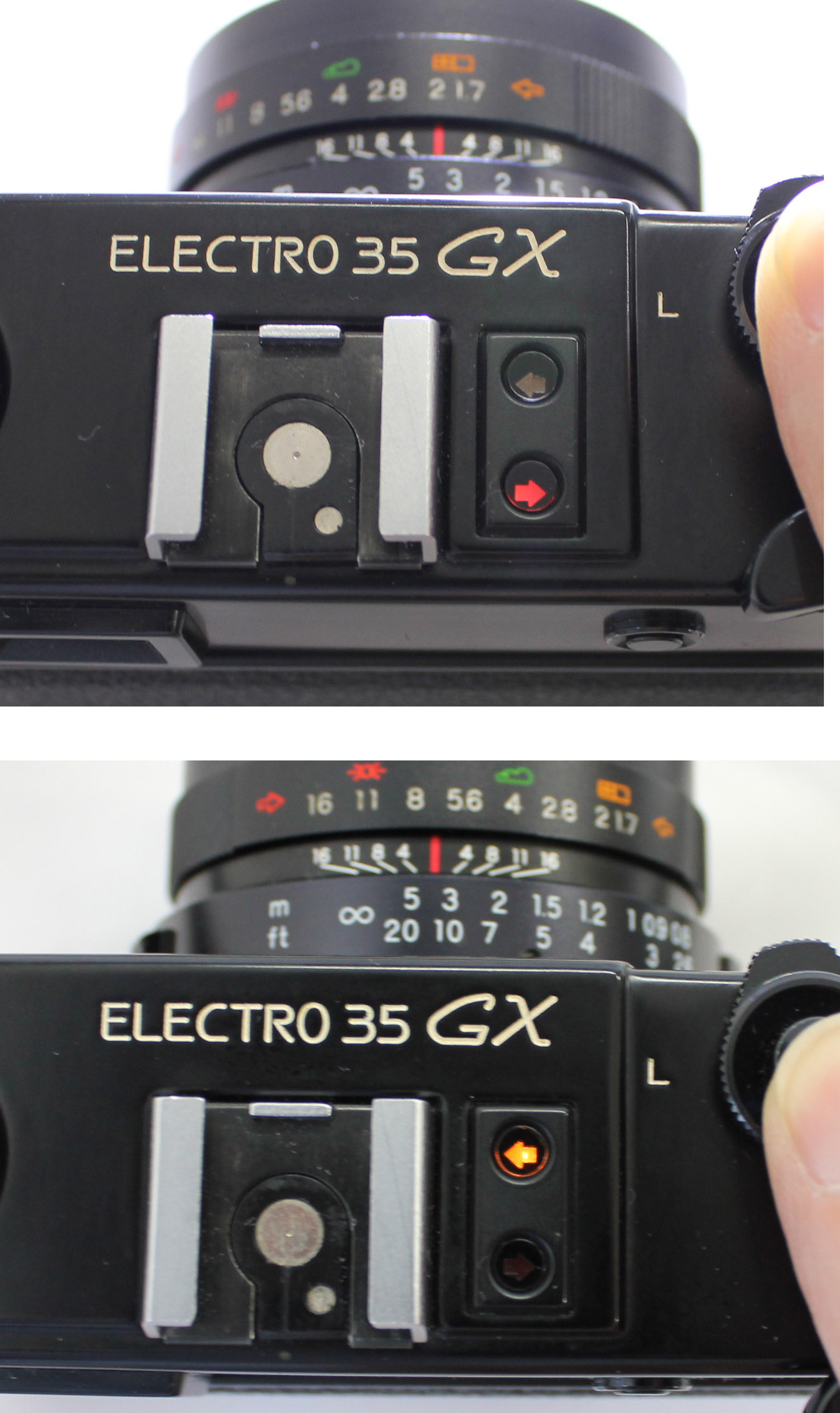  Yashica Electro 35 GX Rangefinder Camera Black w/40mm F/1.7 Lens from Japan Photo 11