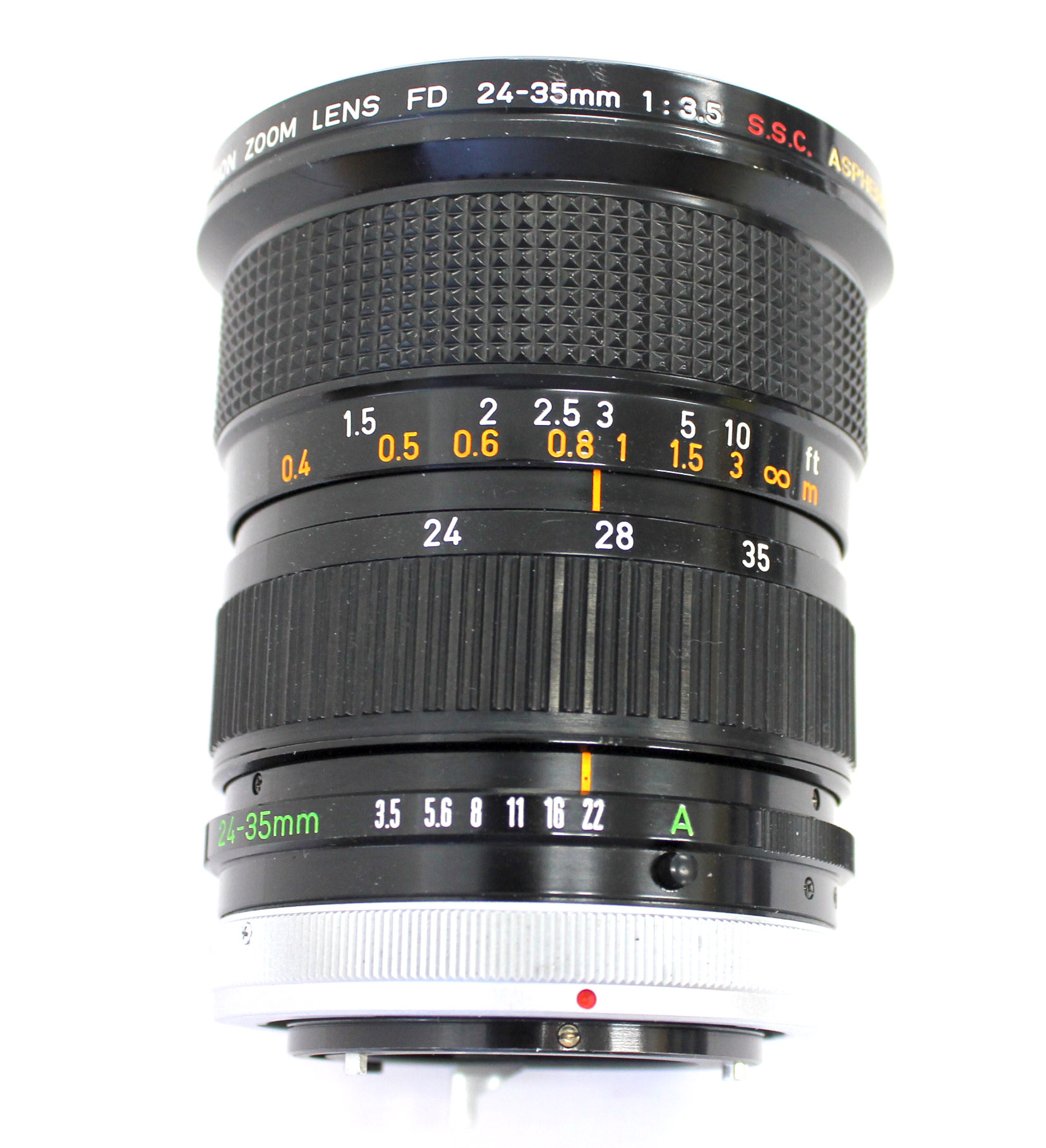 Canon FD 24-35mm F/3.5 S.S.C ssc Aspherical Zoom Lens from Japan