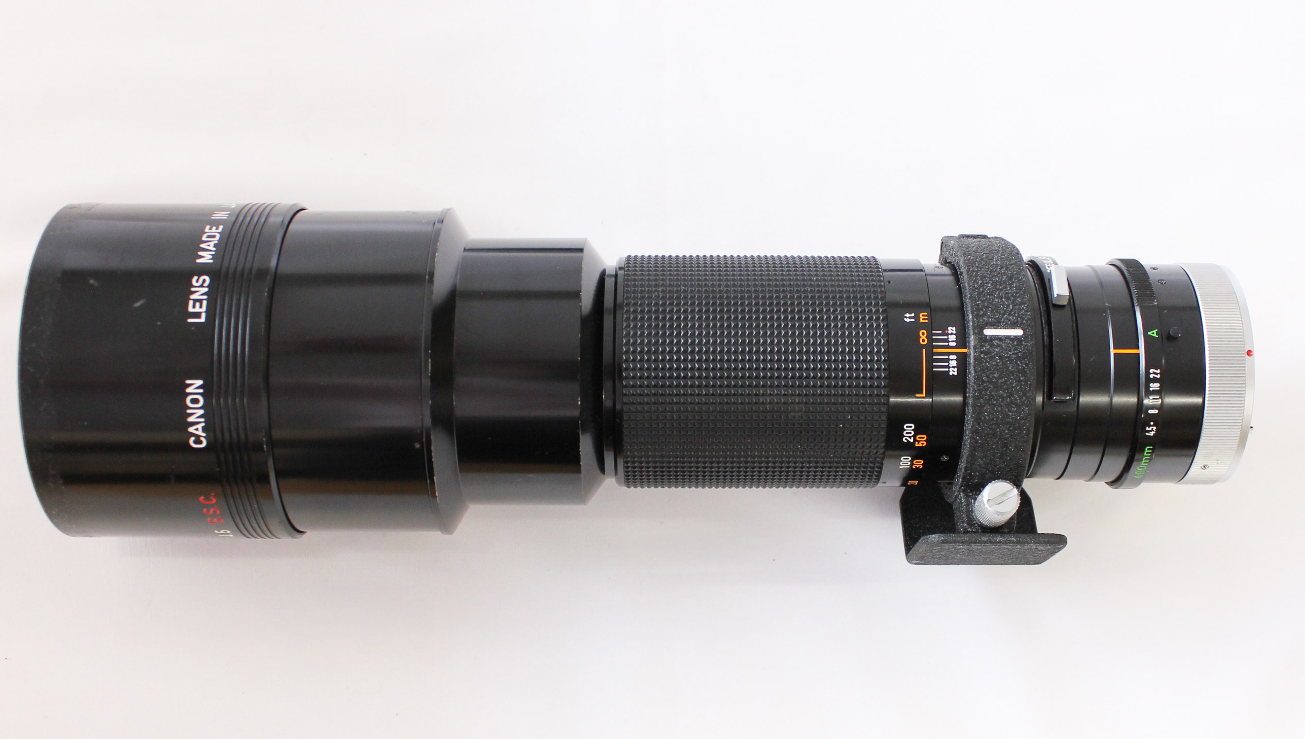 Canon FD 400mm F/4.5 S.S.C. SSC Telephoto MF Lens from Japan (C1708) | Big  Fish J-Camera (Big Fish J-Shop)
