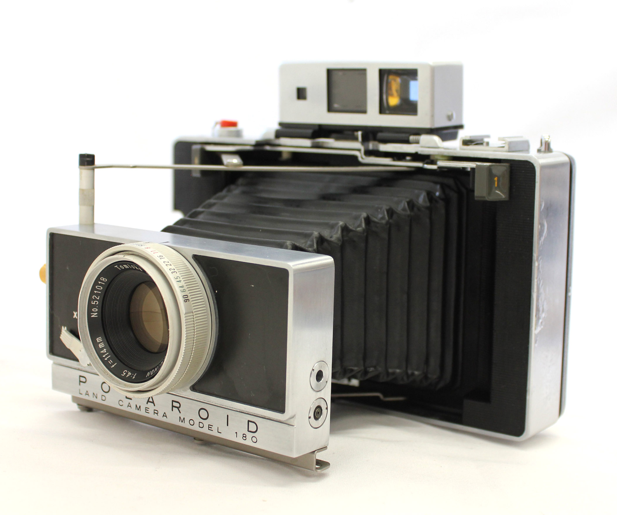  Polaroid Land Camera Model 180 Instant Film Camera w/ Tominon 114mm F/4.5 from Japan Photo 1