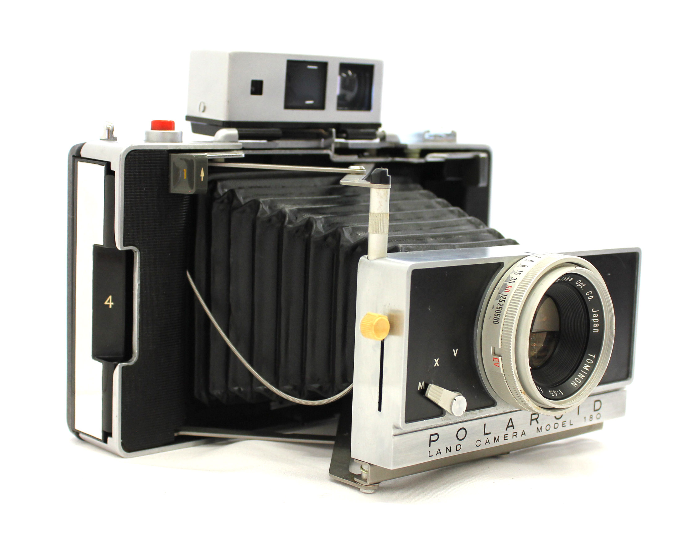  Polaroid Land Camera Model 180 Instant Film Camera w/ Tominon 114mm F/4.5 from Japan Photo 2