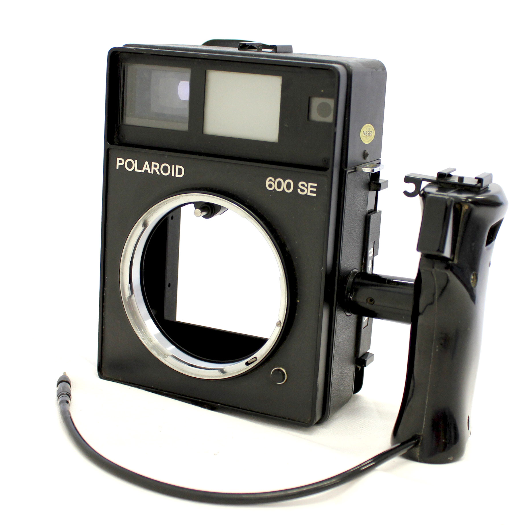 Polaroid 600 SE Instant Camera w/ Mamiya 127mm F/4.7 Lens and Polaroid Back  from Japan (C1712) | Big Fish J-Camera (Big Fish J-Shop)