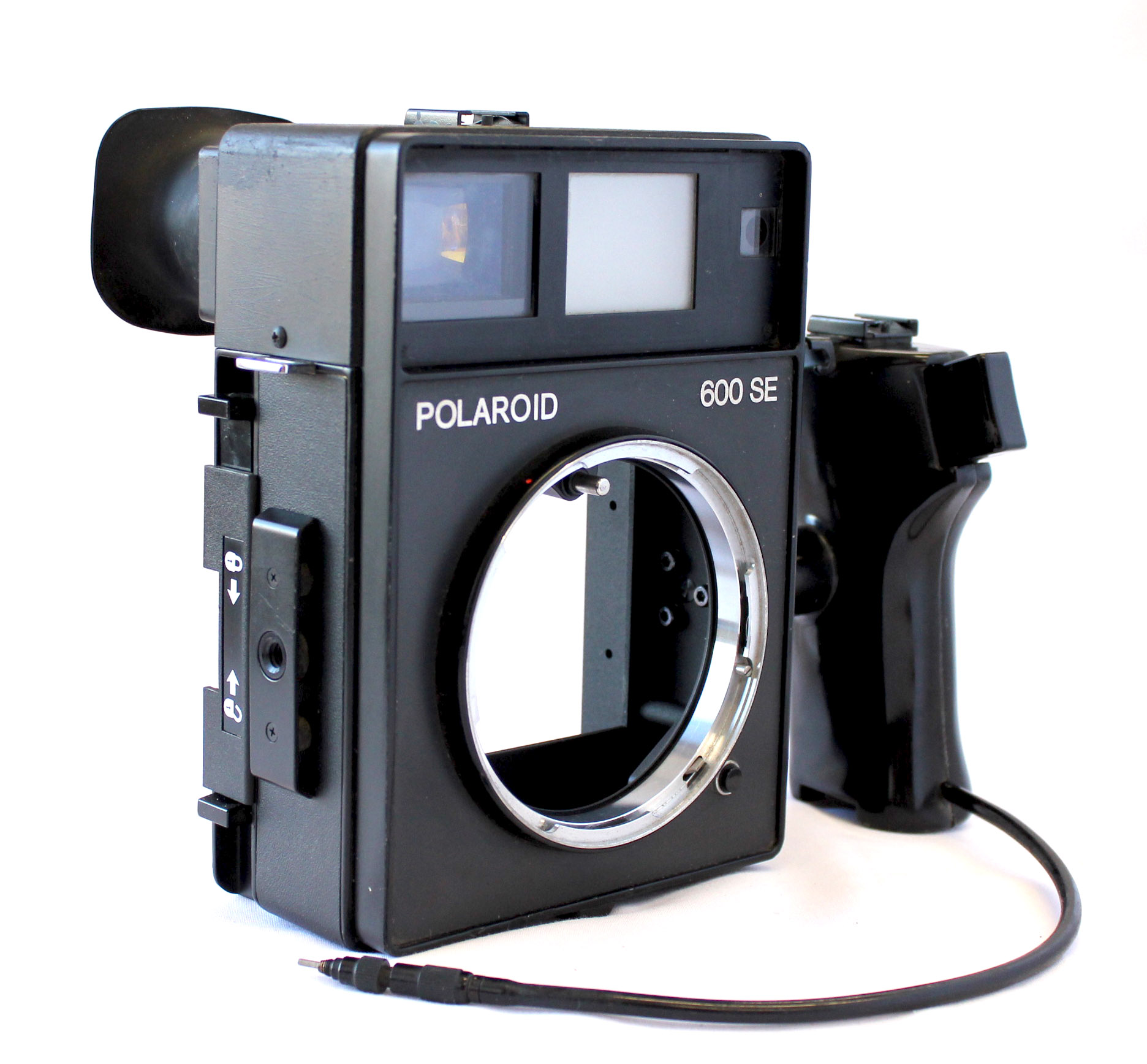  Polaroid 600 SE Instant Camera w/ Mamiya 127mm F/4.7 Lens and Polaroid Back from Japan Photo 2
