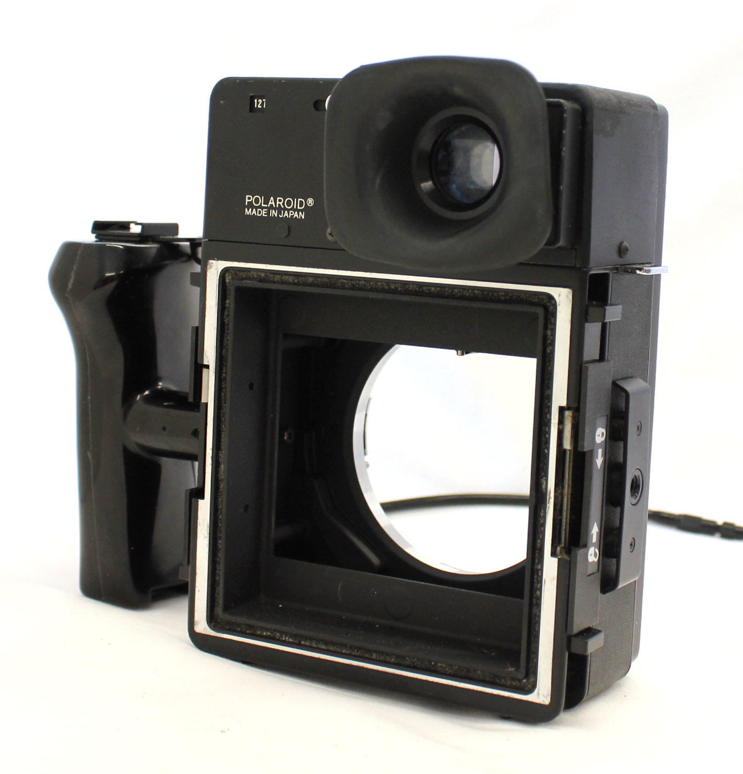  Polaroid 600 SE Instant Camera w/ Mamiya 127mm F/4.7 Lens and Polaroid Back from Japan Photo 5