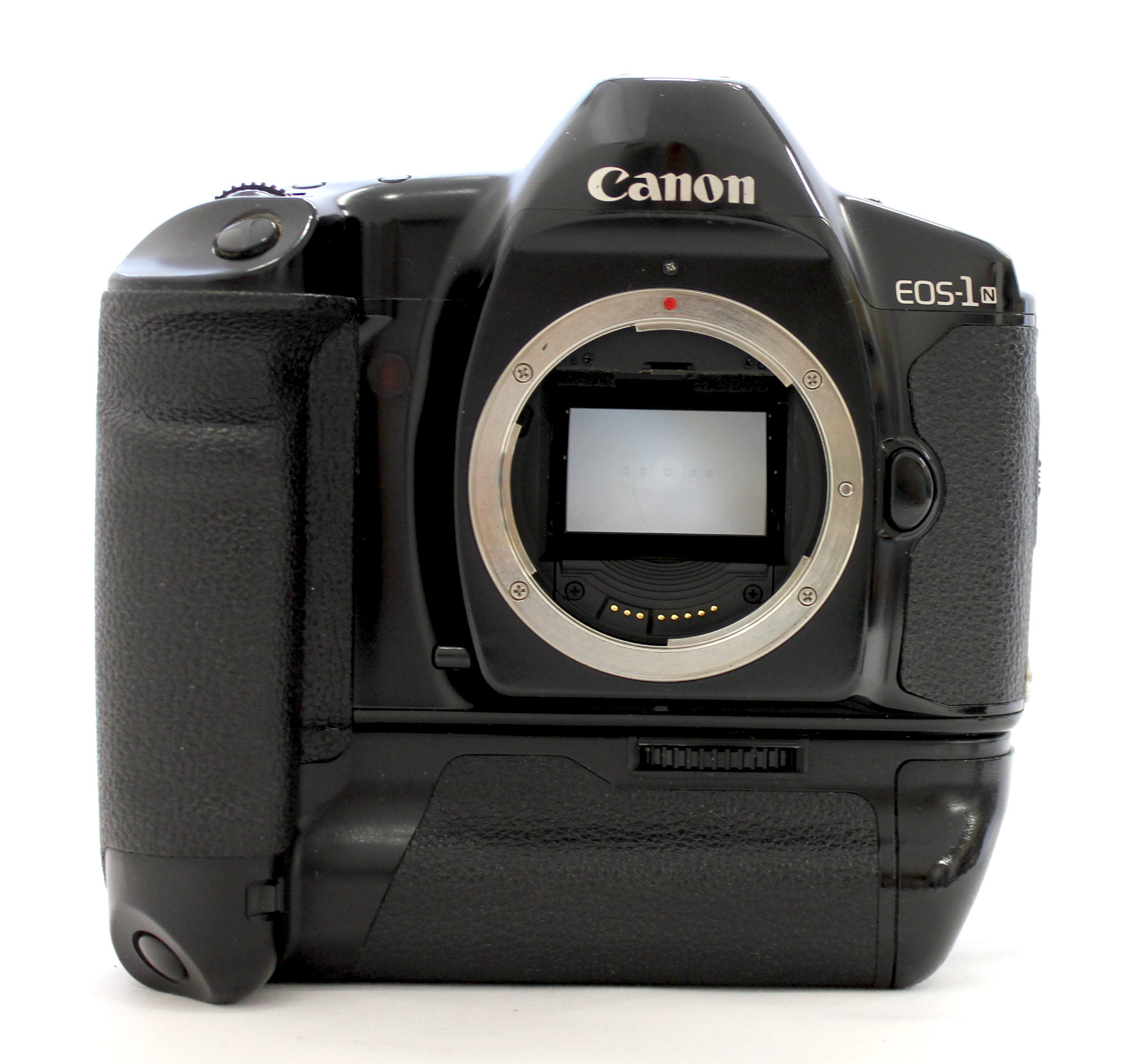 Canon EOS-1N HS 35mm SLR Film Camera Body w/ Power Drive Booster ...