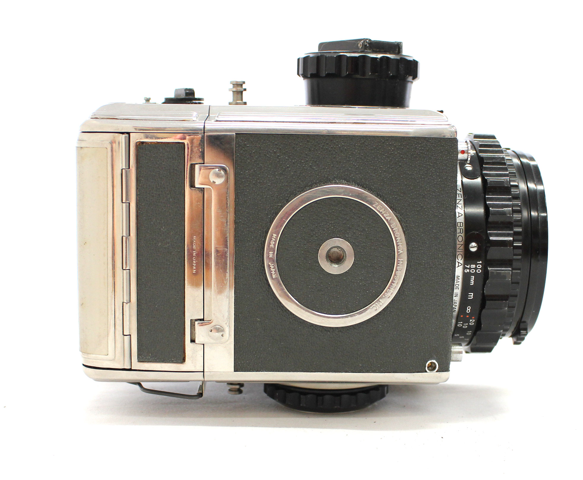 ■美品■ ZENZA BRONICA MODEL C + 75mm F2.8 フィルムカメラ カメラ 家電・スマホ・カメラ バーゲンで
