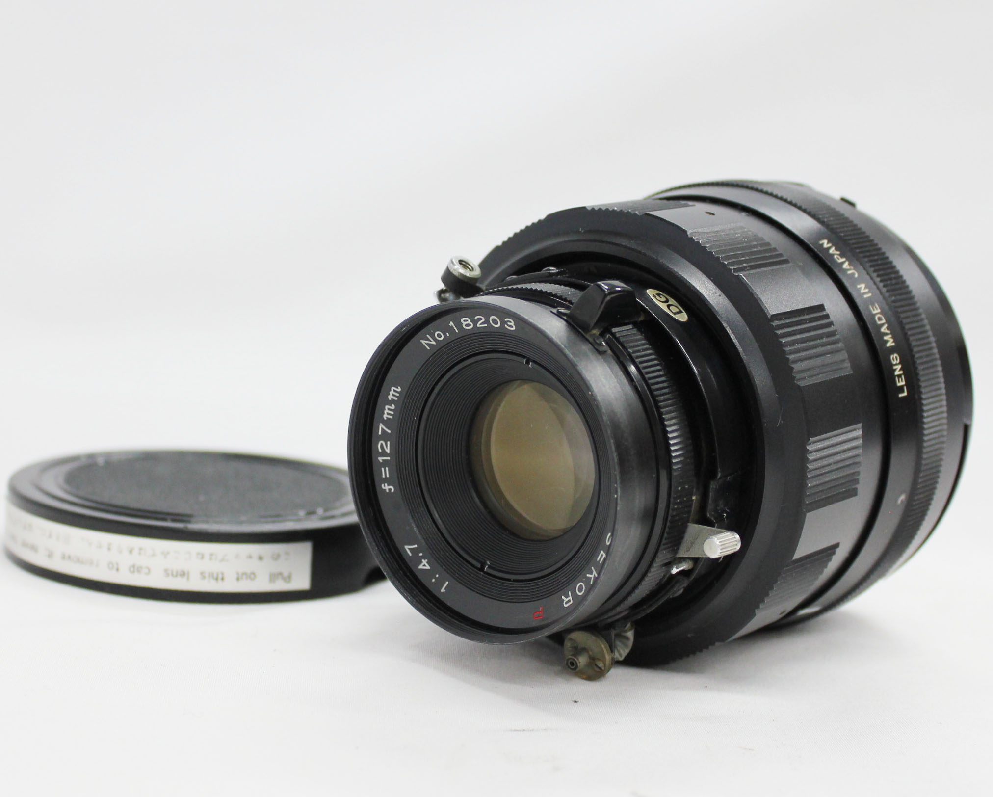 Japan Used Camera Shop | [Exc+++] Mamiya-Sekor P 127mm F/4.7 Lens for Universal Press Super 23 from Japan