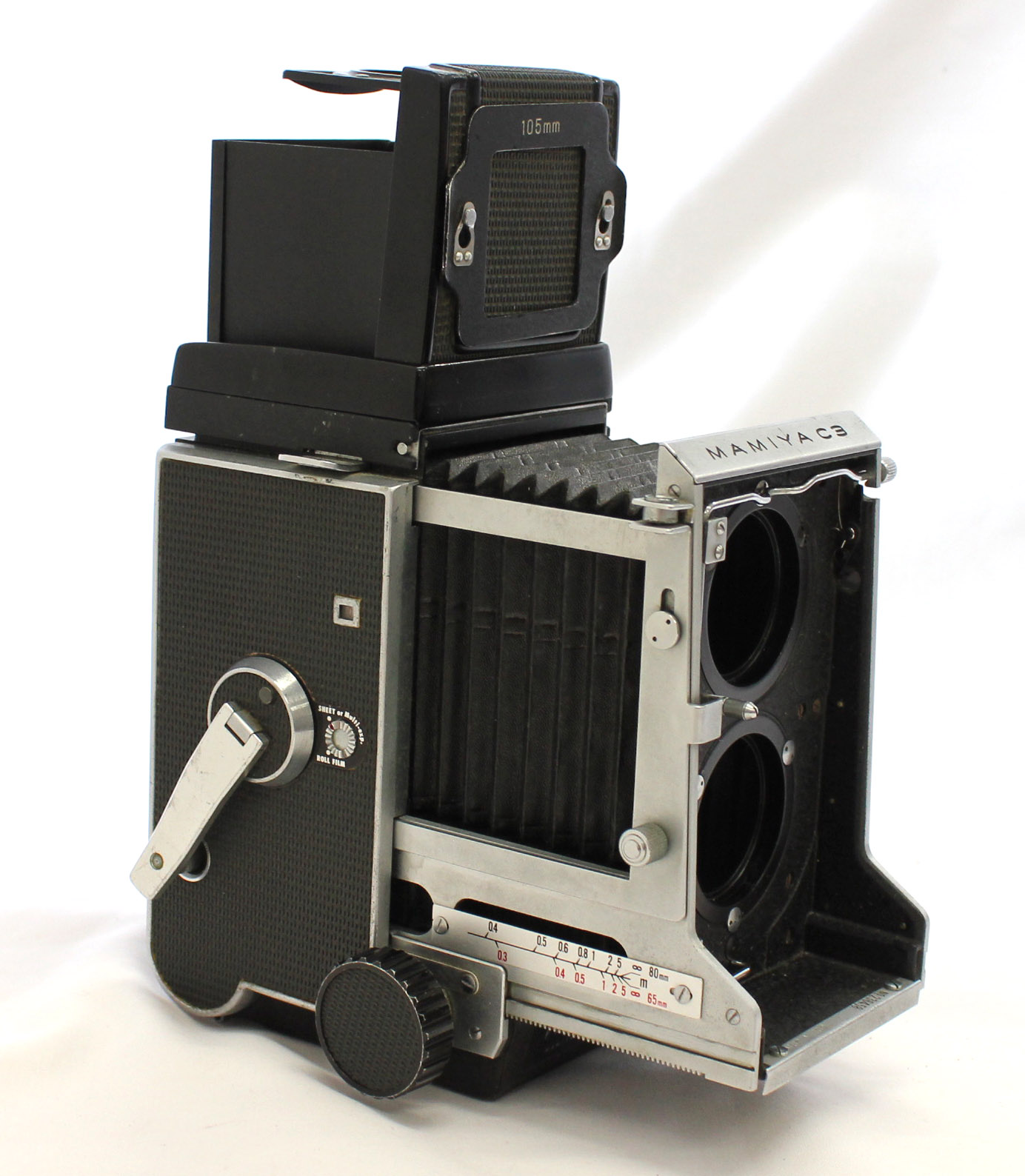 Mamiya C3 Professional Medium Format TLR Camera with 105mm F3.5 