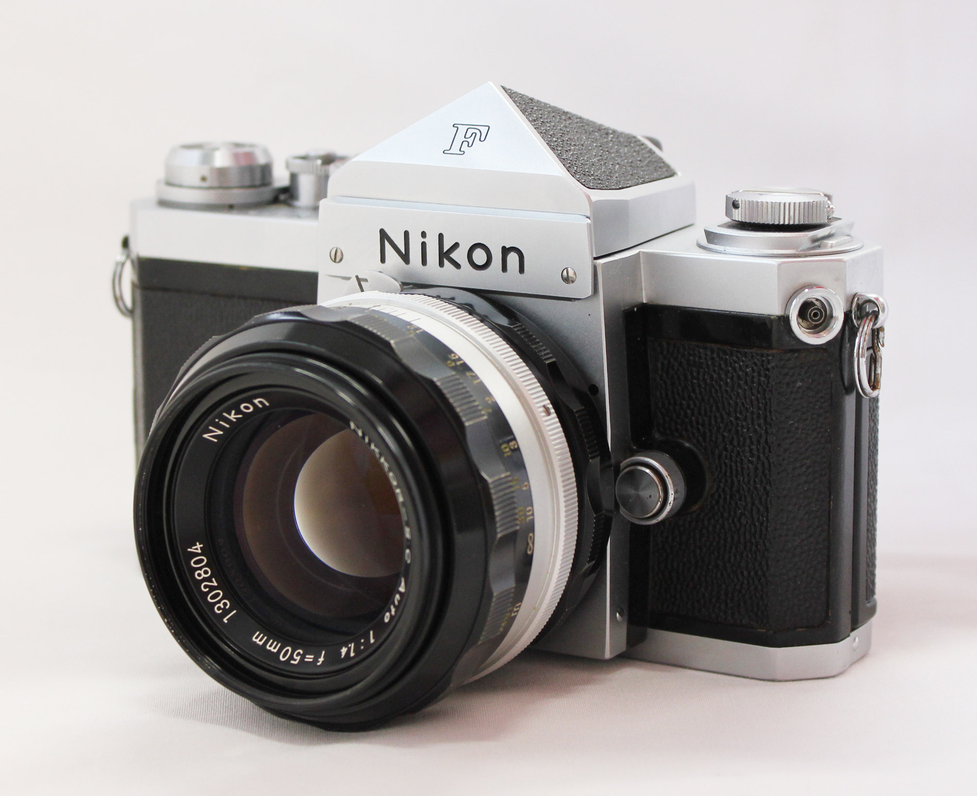 Japan Used Camera Shop | [Exc++++] Nikon F Eye Level 35mm SLR Film Camera w/ 50mm F/1.4 Lens from Japan