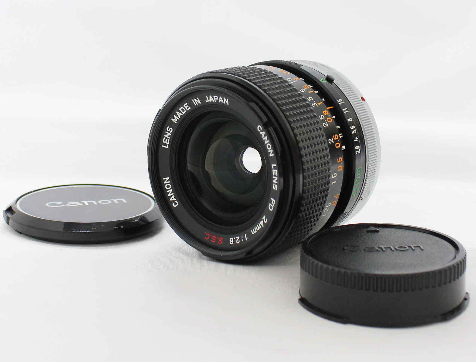 Japan Used Camera Shop | [Excellent+++++] Canon FD 24mm F/2.8 S.S.C SSC MF Wide Angle Lens from Japan