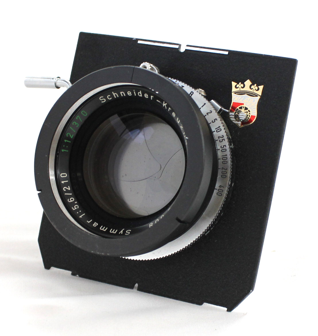 Schneider Kreuznach Symmar 210mm F5.6 / 370mm F12 Large Format Lens w/ Wista Linhof Board from Japan Photo 0