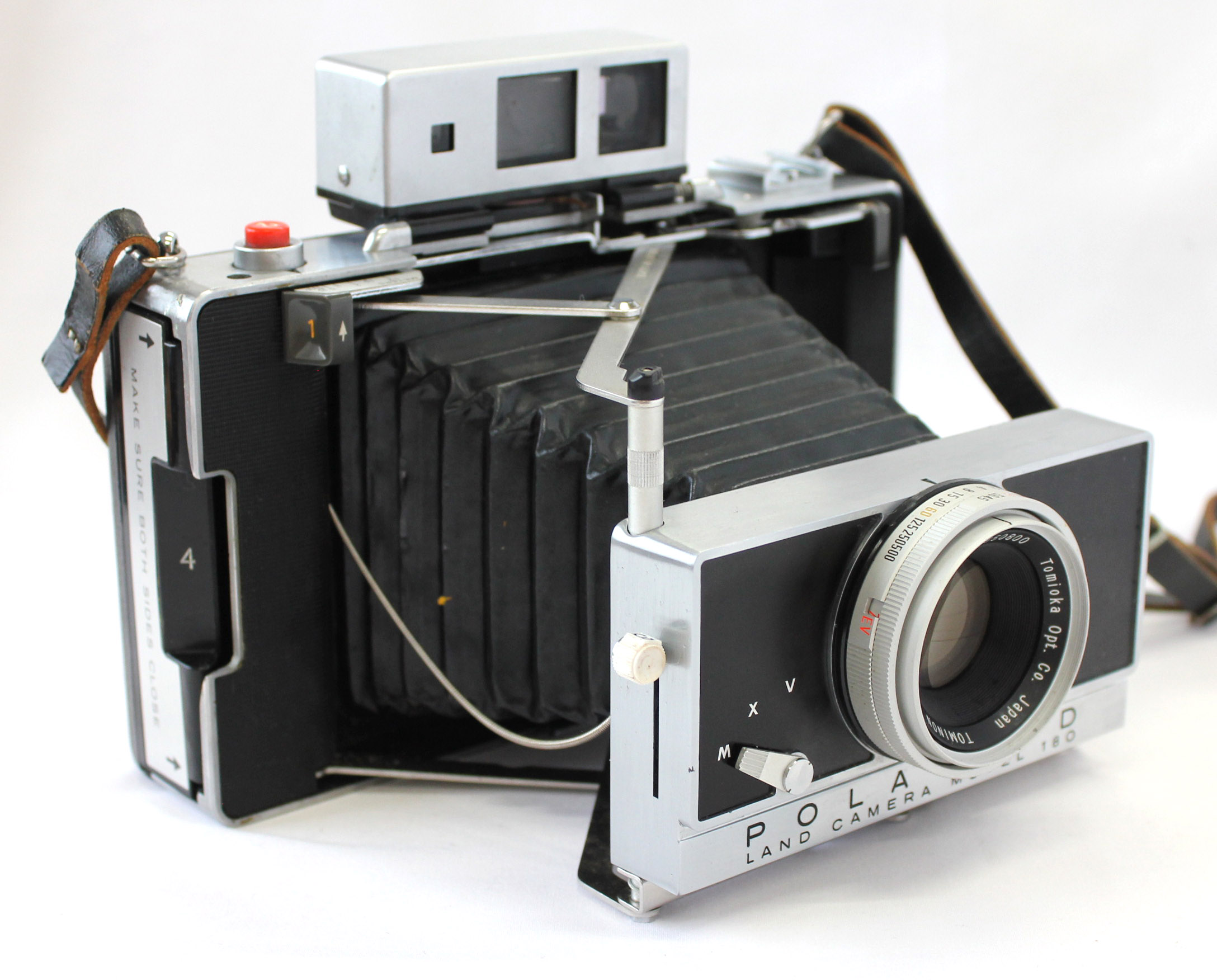  Polaroid Land Camera Model 180 Instant Film Camera w/ Tominon 114mm F/4.5 from Japan Photo 2