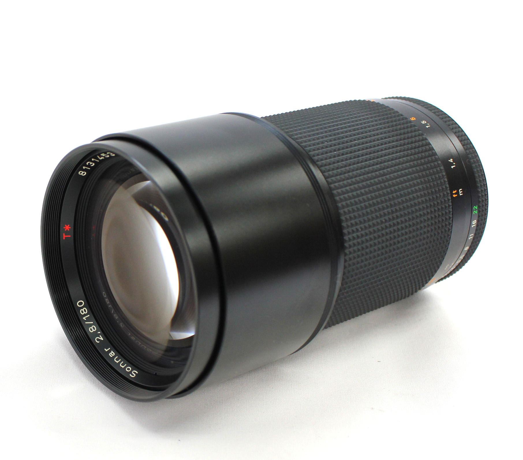 Contax Carl Zeiss Sonnar T* 180mm F/2.8 MMJ Lens Y/C Mount from