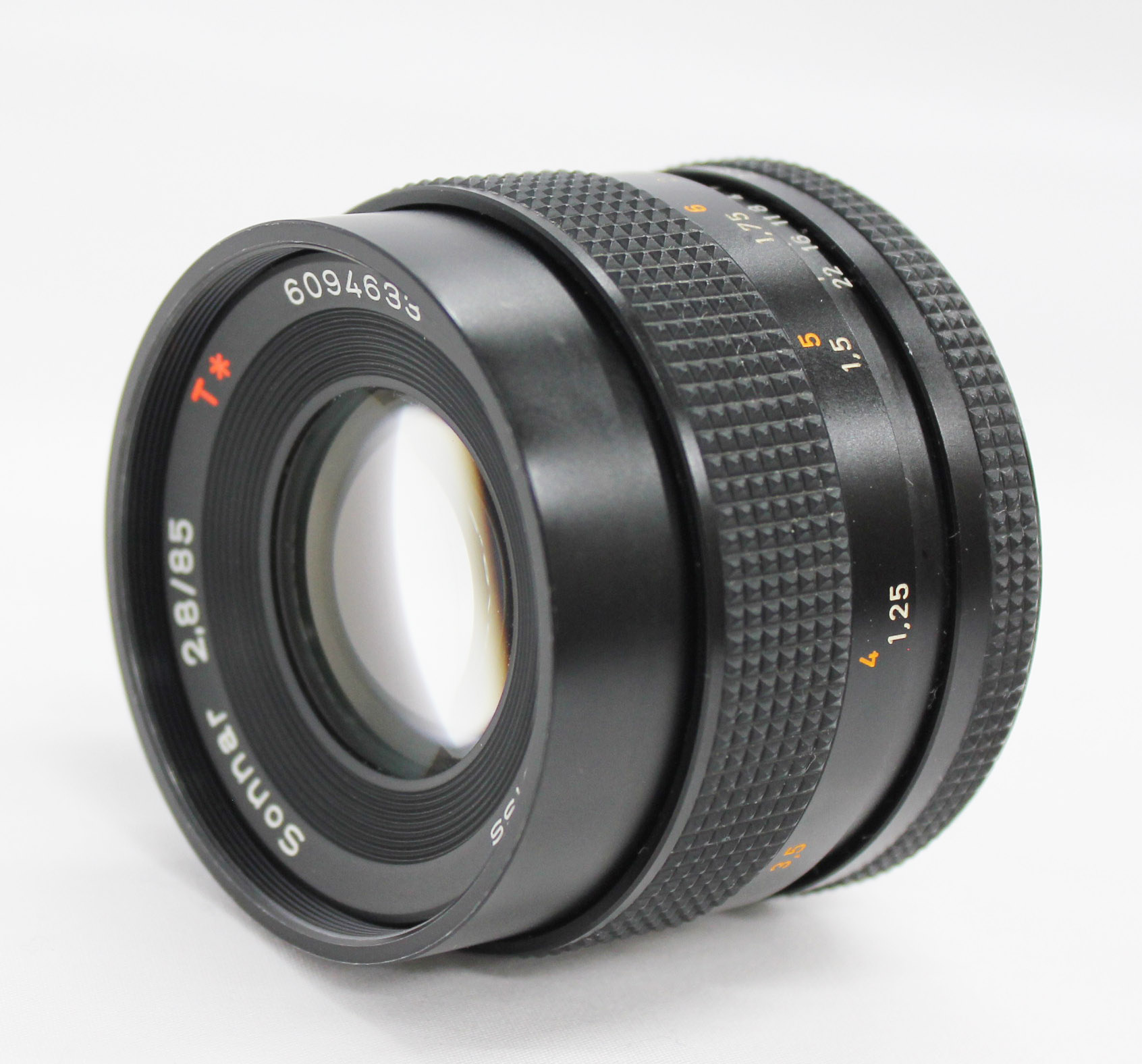 美品！CONTAX屈指の解像！SONNAR 85mm F2.8 AEJ-