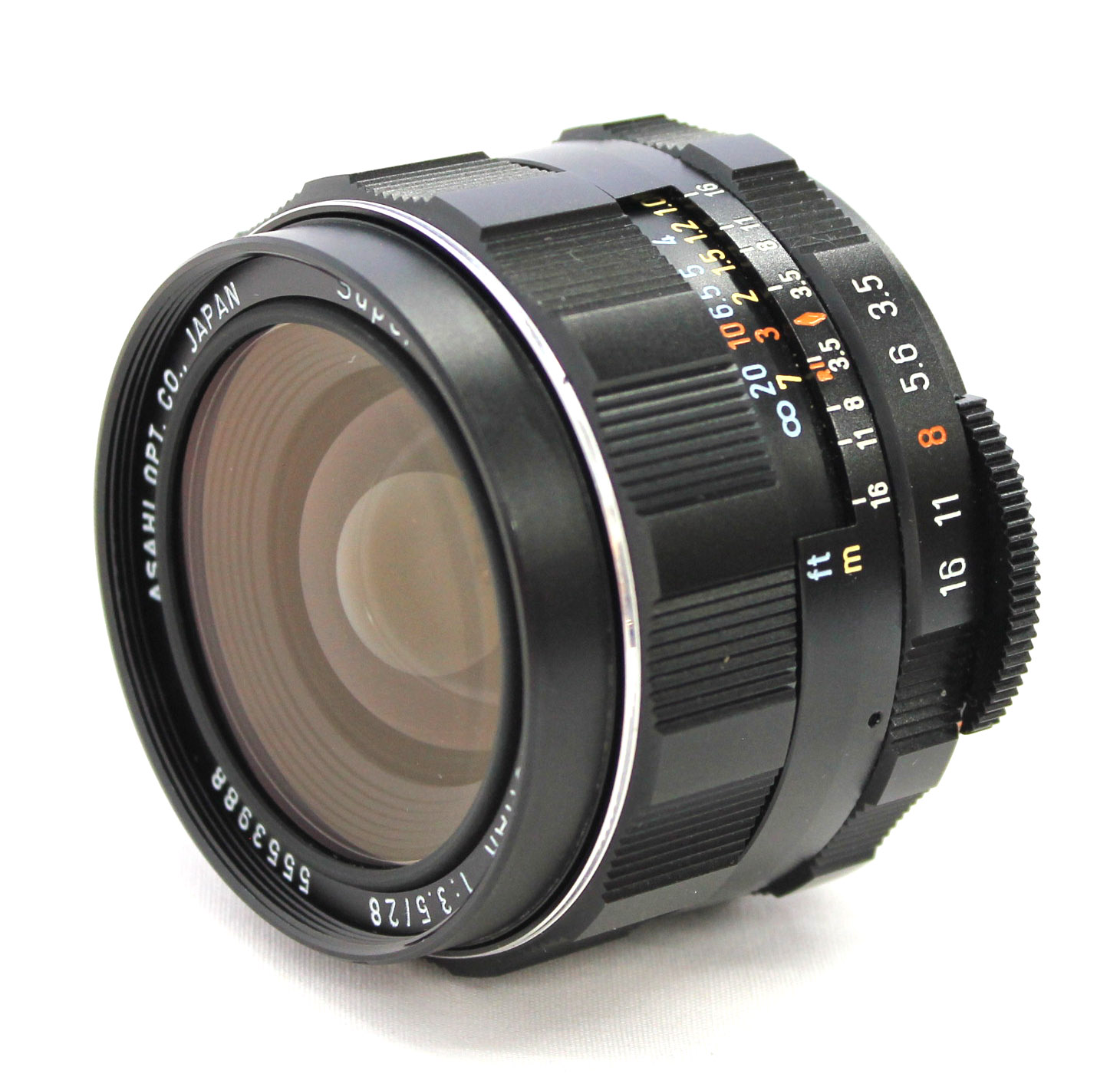 Pentax SMC Super-Multi-Coated Takumar 28mm F/3.5 M42 Lens with