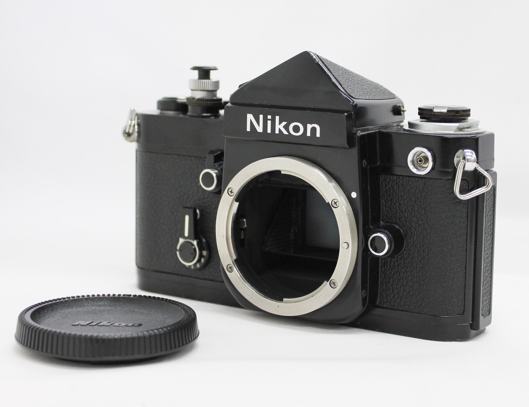 Japan Used Camera Shop | [Excellent+++++] Nikon F2 Eye Level 35mm SLR Film Camera Black w/ DE-1 View Finder from Japan