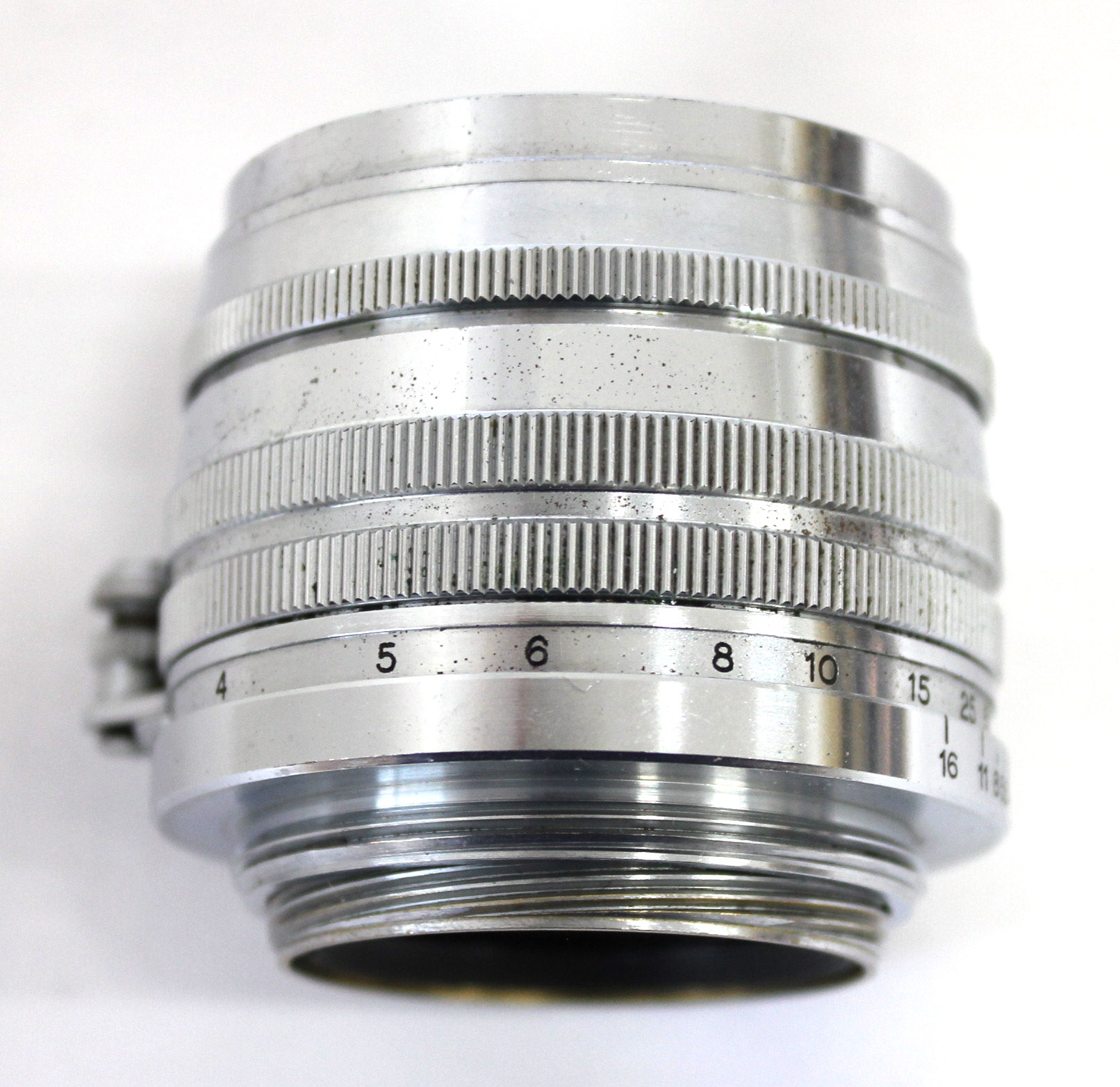 Canon 50mm F/1.8 Lens L39 LTM Leica Screw Mount Silver from Japan