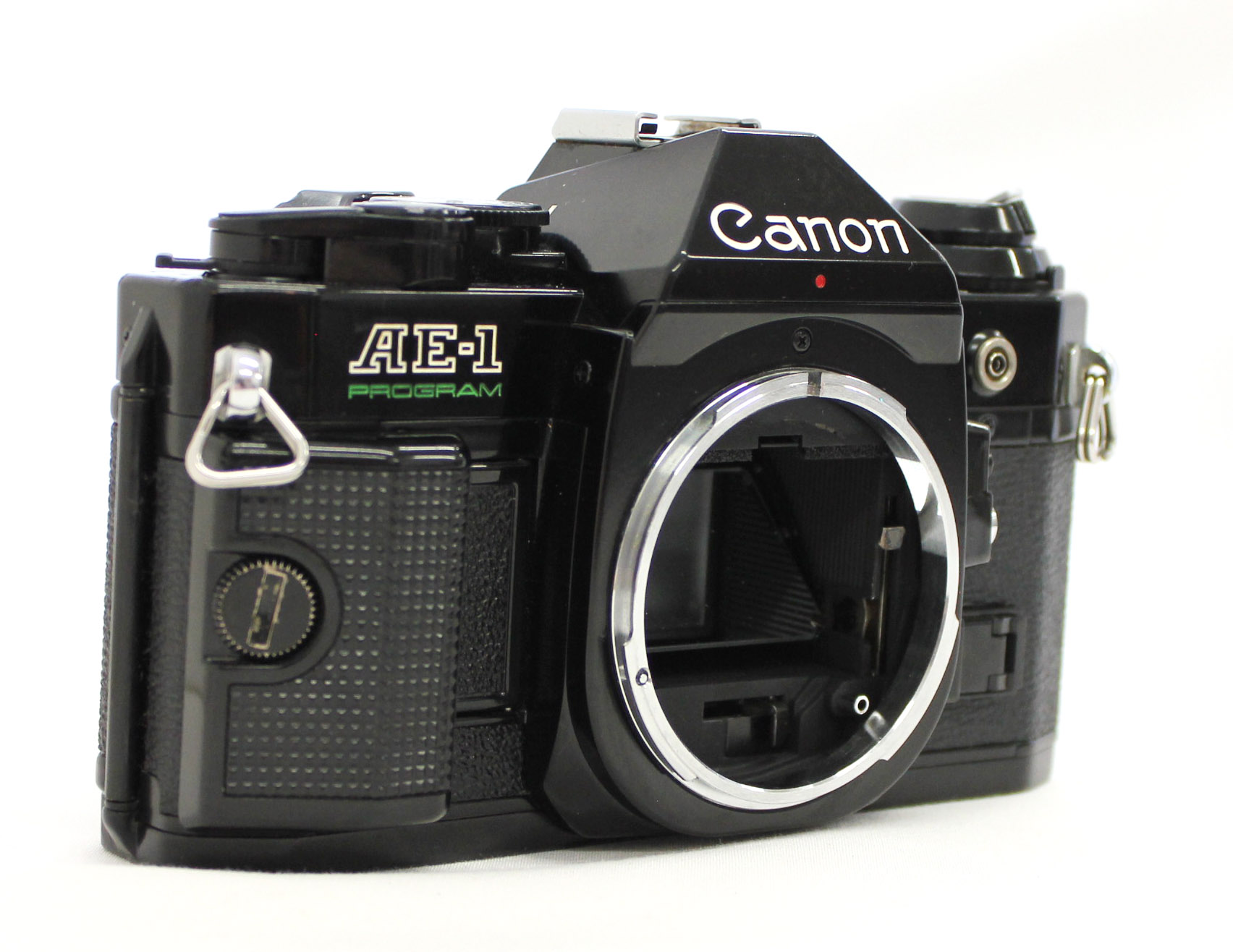 Canon AE-1 Program 35mm SLR Film Camera Black with New FD 50mm F 