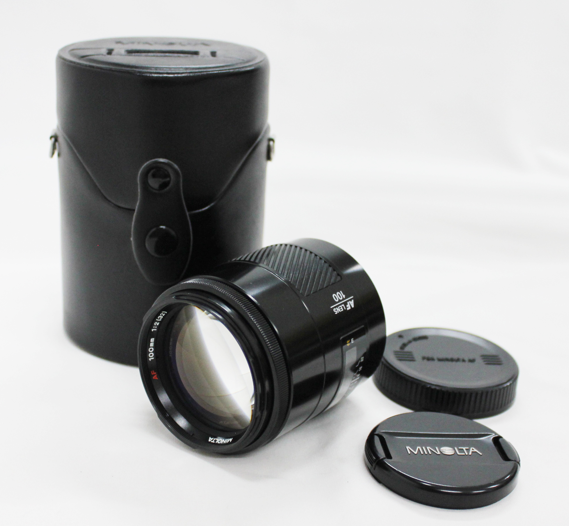 Minolta AF 100mm F/2 Lens for Minolta Sony A Mount w/Case from Japan  (C1855) | Big Fish J-Camera (Big Fish J-Shop)