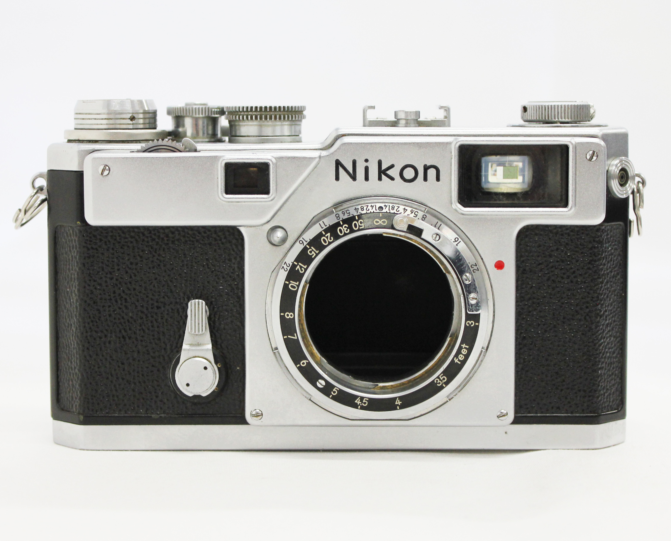 Nikon S3 35mm Rangefinder Camera w/ Nikkor-H 5cm 50mm F/2 Lens from Japan Photo 3