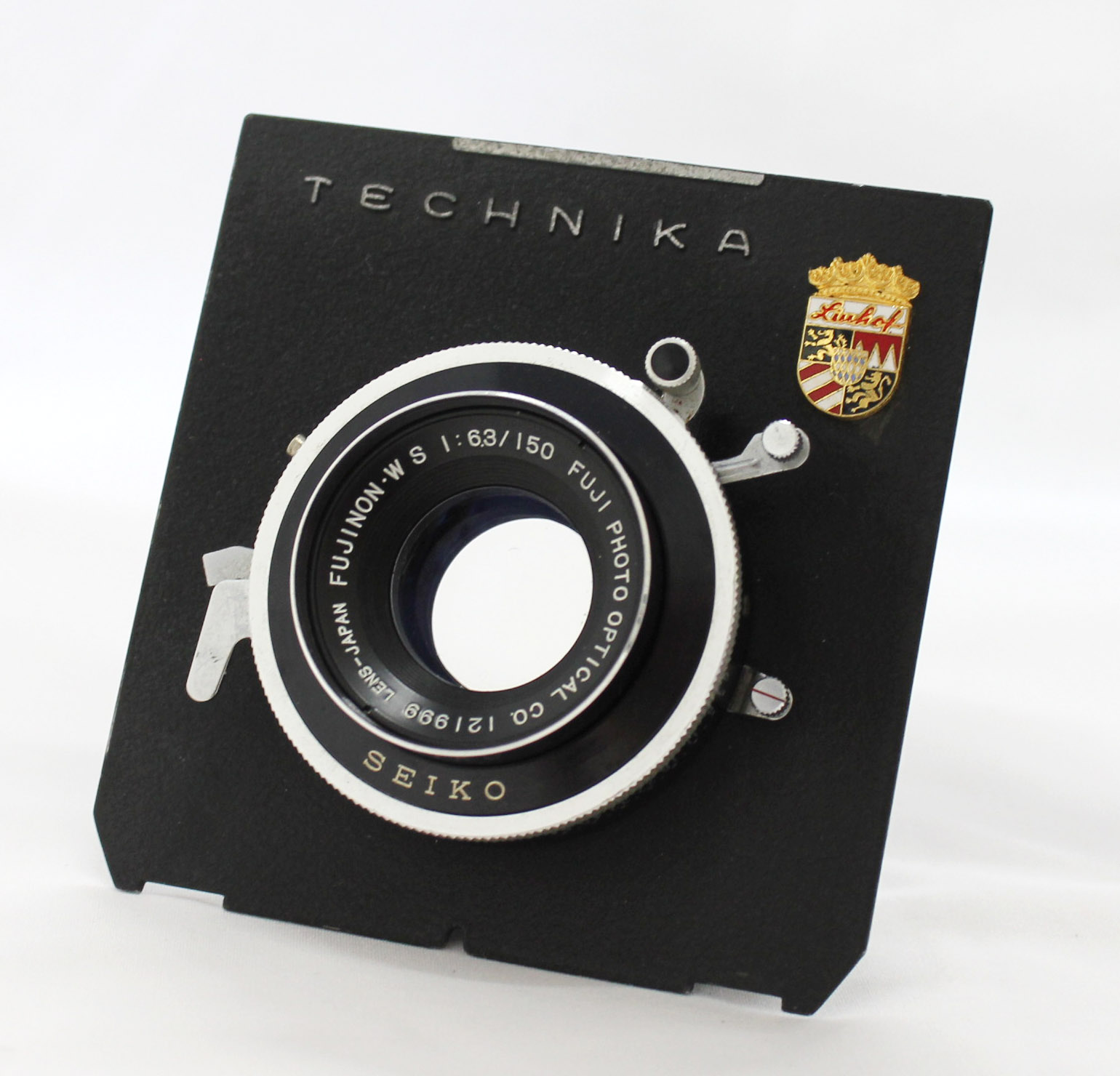 Japan Used Camera Shop | [Exc+++++] Fuji Fujinon W S 150mm F/6.3 4x5 Large Format Lens w/ Seiko Shutter Linhof Board from Japan