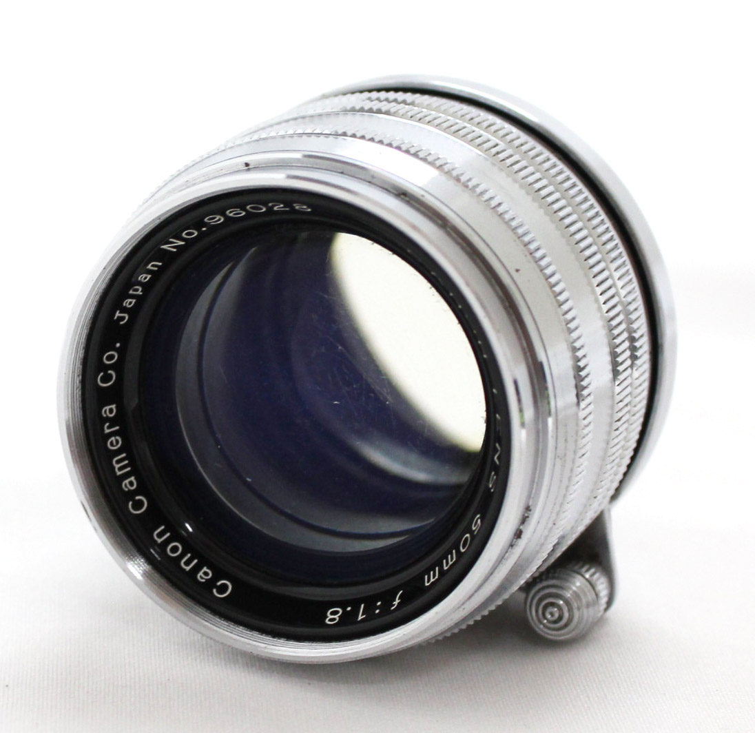 Japan Used Camera Shop | Canon 50mm F/1.8 L39 LTM Leica Screw Mount Lens from Japan