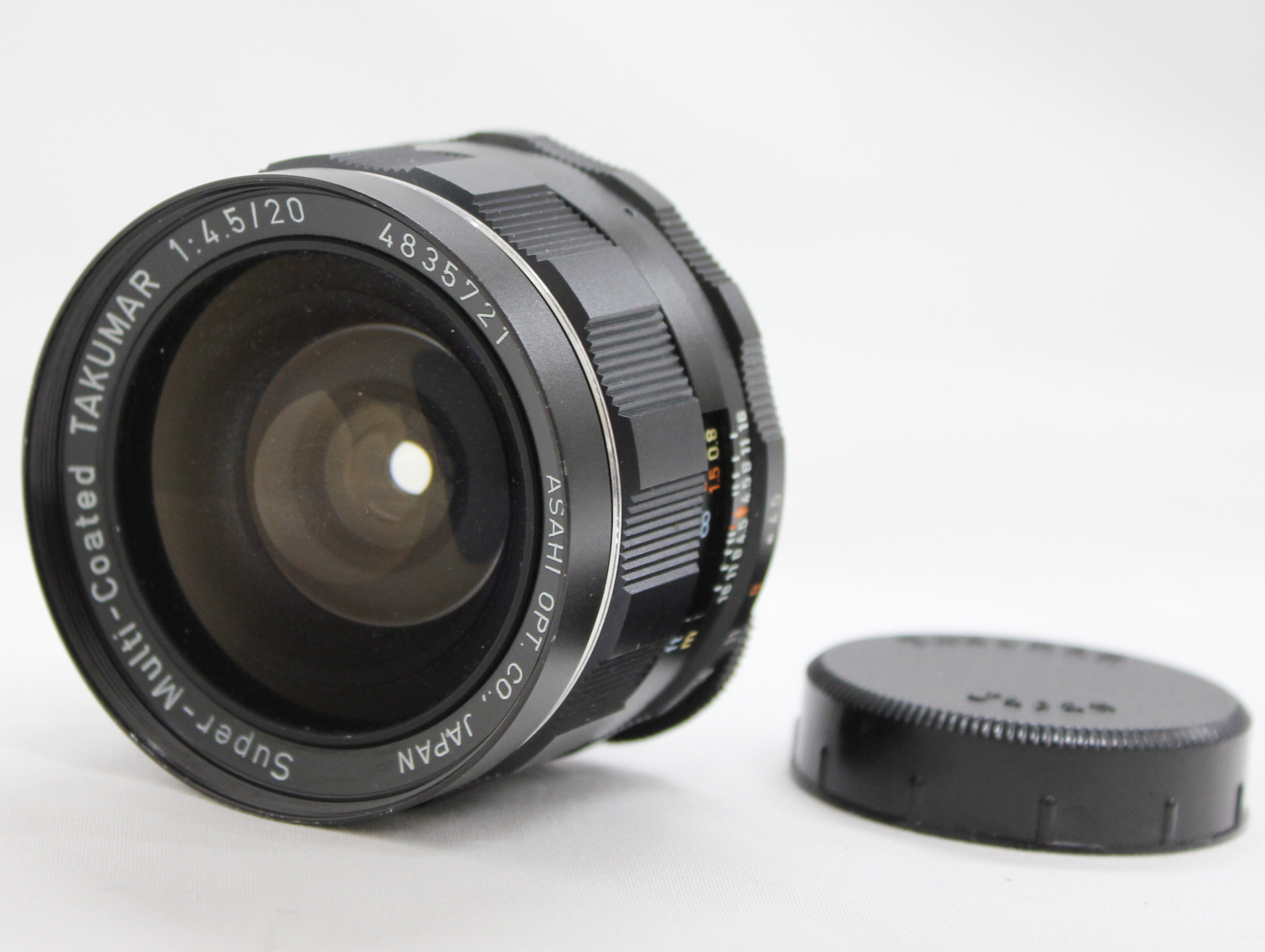 Japan Used Camera Shop | Asahi Pentax SMC Super-Multi-Coated Takumar 20mm F/4.5 M42 MF Lens from Japan