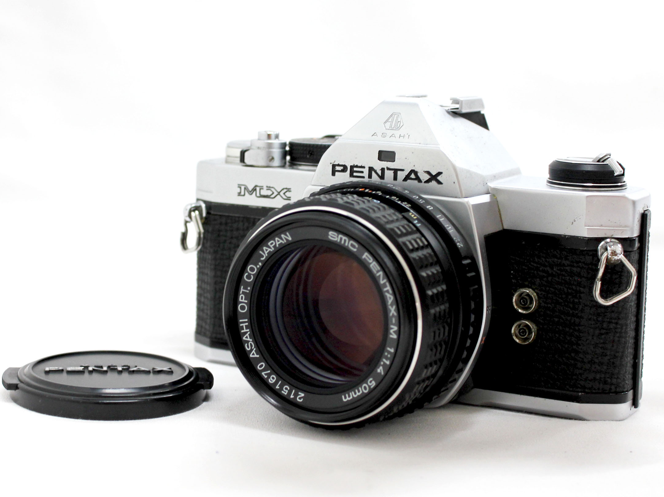 Japan Used Camera Shop | [Exc++++] Pentax MX SLR 35mm Film Camera with SMC Pentax-M 50mm F/1.4 from Japan