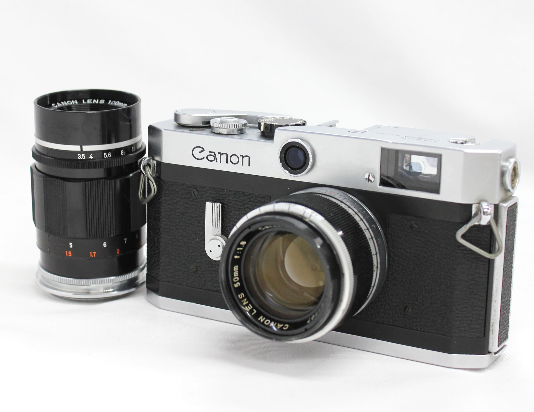 Canon P Rangefinder 35mm Film Camera with Bonus Lens 50mm & 100mm from  Japan (C1912) | Big Fish J-Camera (Big Fish J-Shop)