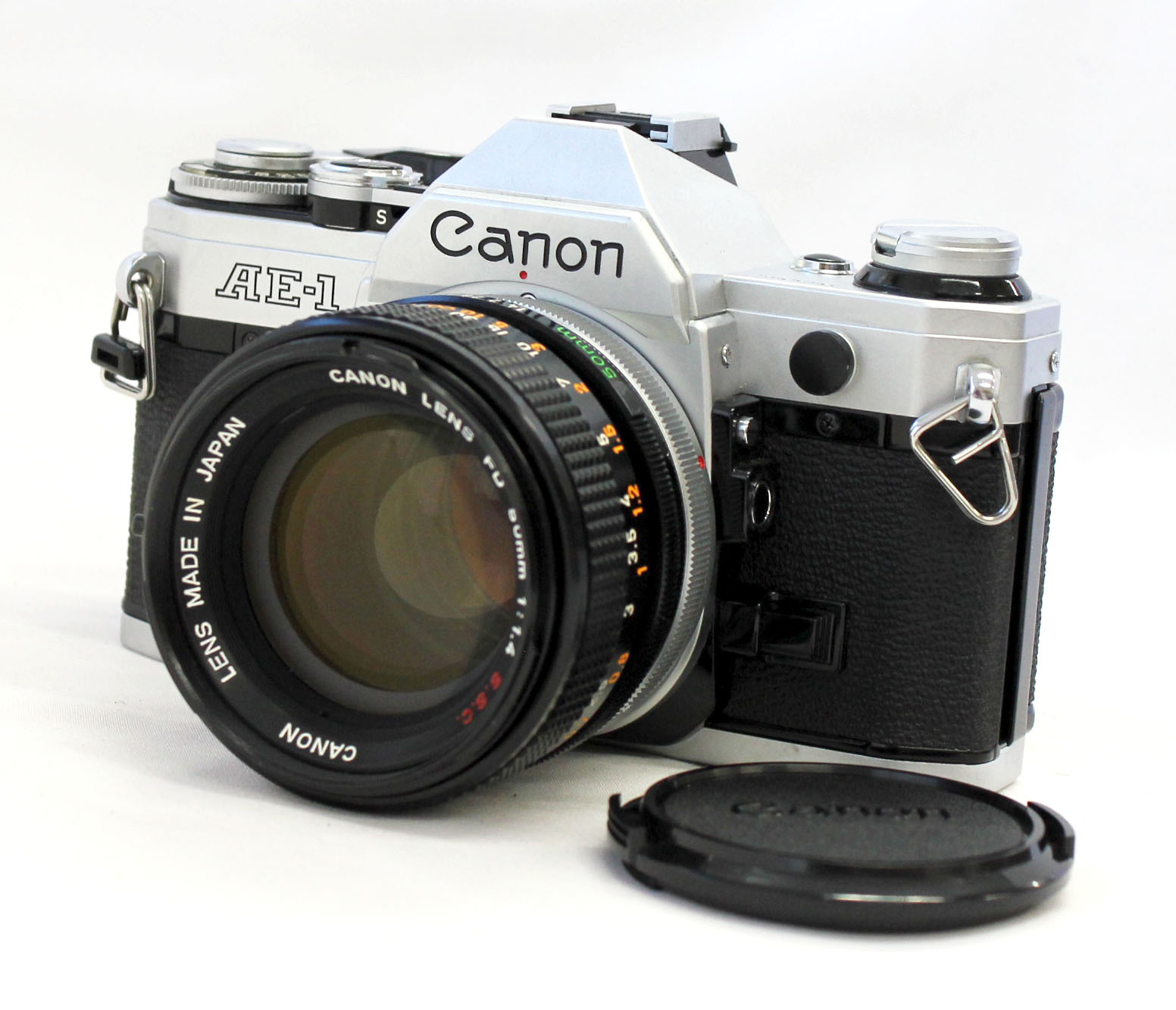 Japan Used Camera Shop | [Excellent++++] Canon AE-1 35mm SLR Camera with FD 50mm F/1.4 S.S.C. Lens from Japan