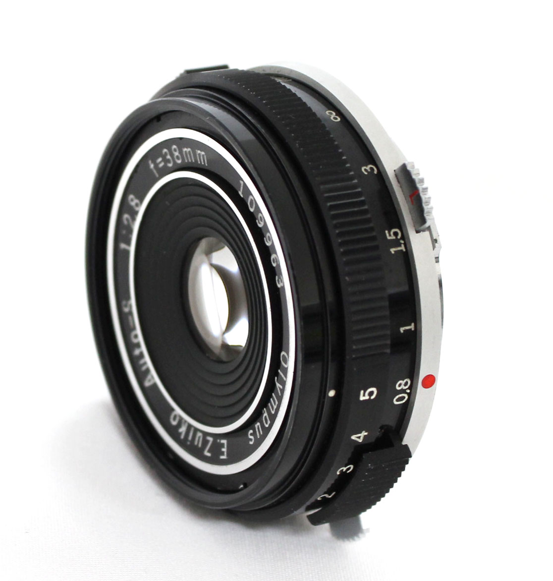 Olympus E.Zuiko Auto-S 38mm F/2.8 Pancake Lens for PEN F FT from 