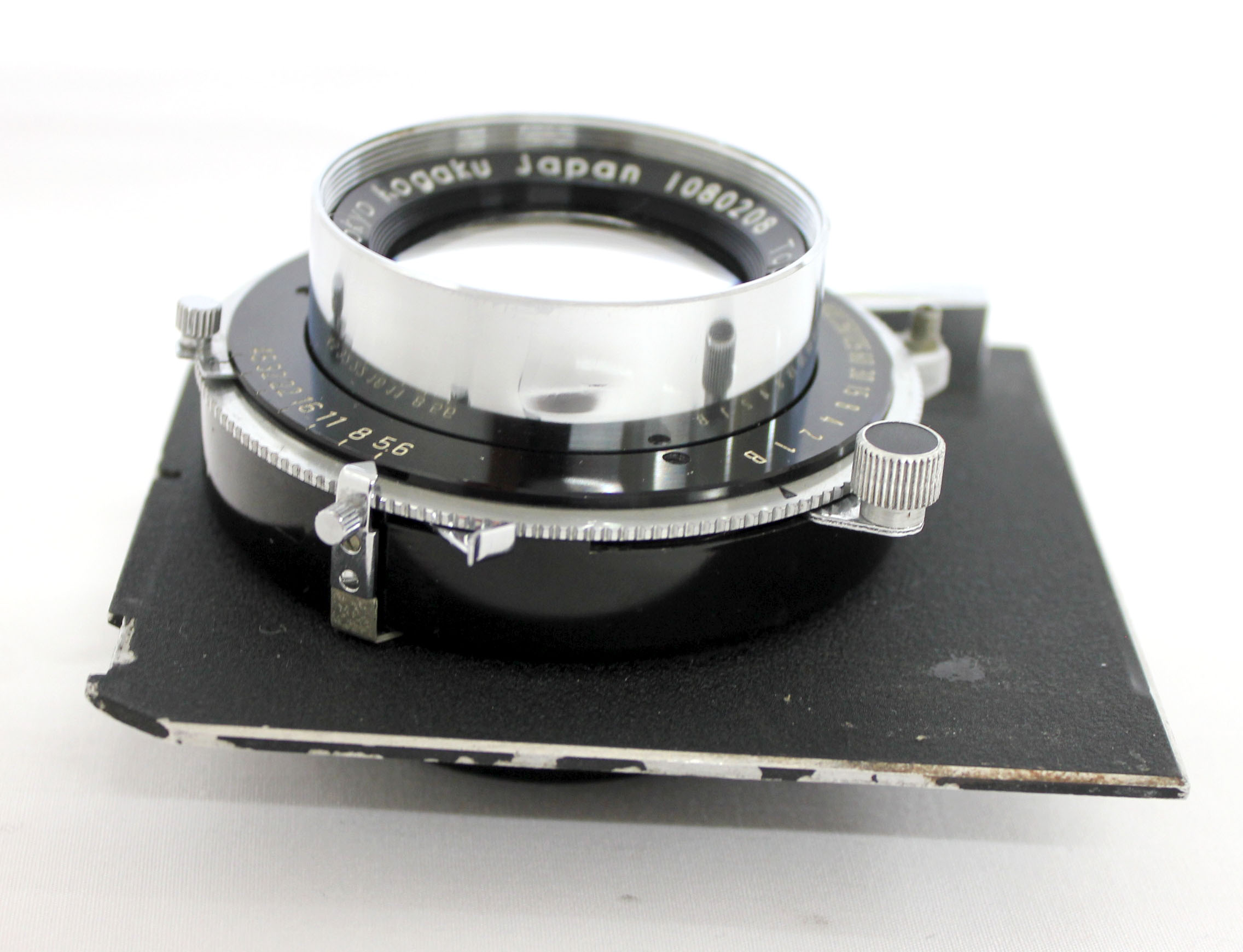 Topcor Tokyo Kogaku 210mm F/5.6 Large Format Lens with Seiko Shutter Linhof Board from Japan  Photo 3