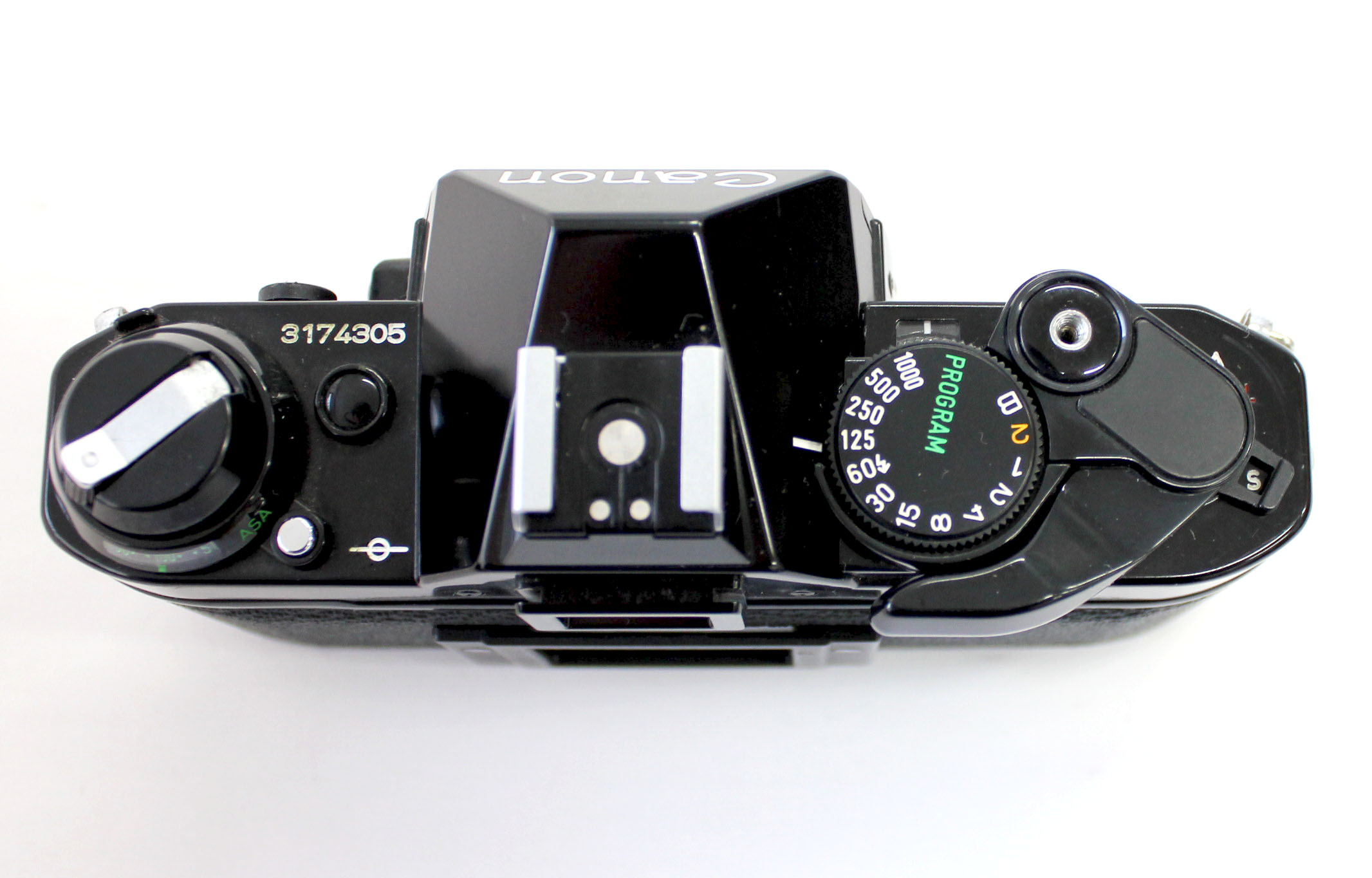 Canon AE-1 Program 35mm SLR Film Camera Black with FD 50mm F/1.4 