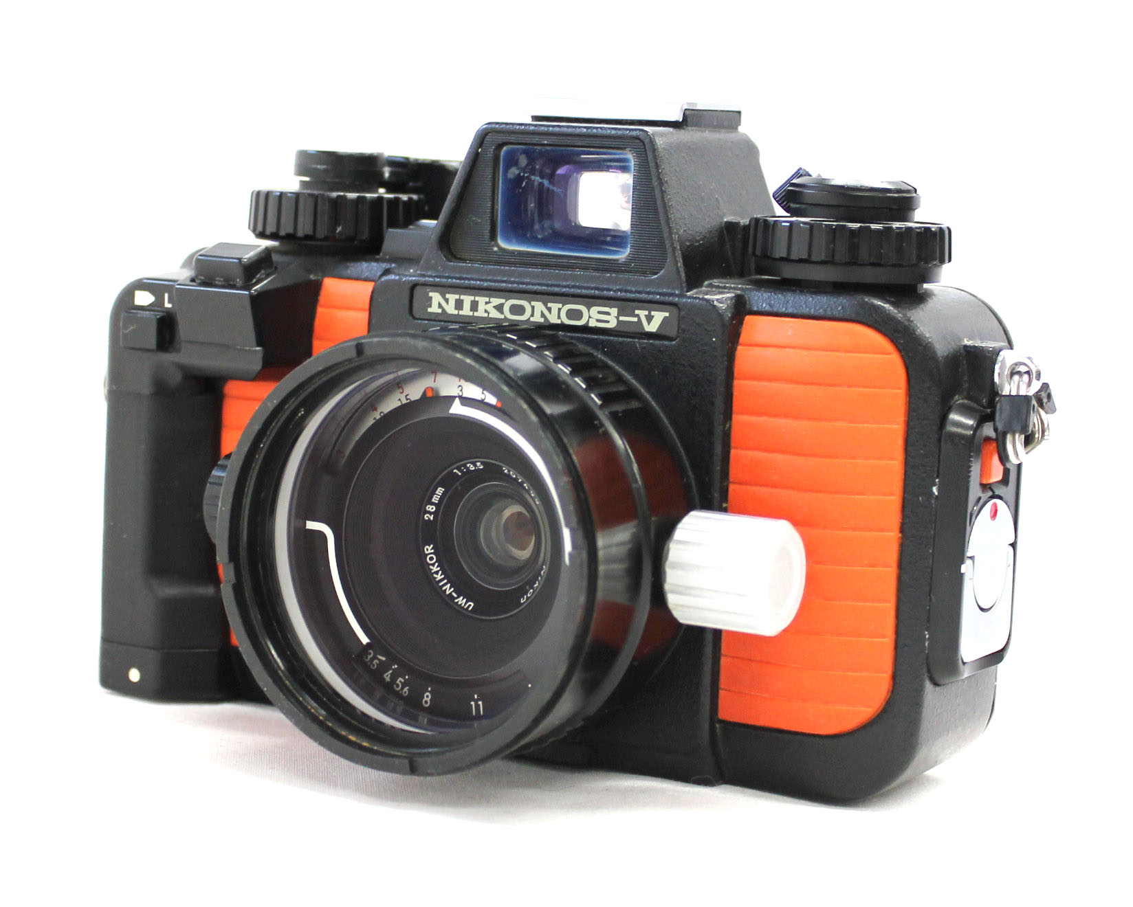 Japan Used Camera Shop | [Excellent+++++] Nikon Nikonos V Underwater Camera w/ UW-Nikkor 28mm F3.5 Lens from Japan