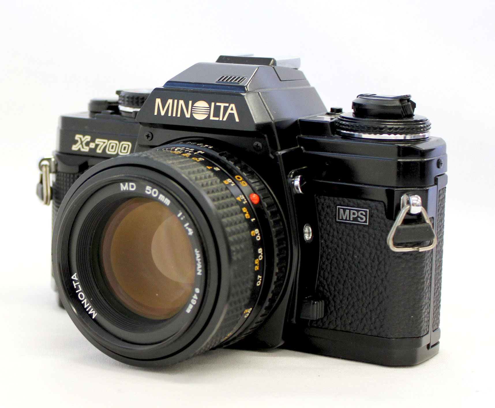 Minolta X-700 MPS Black 35mm SLR Film Camera with New MD 50mm F/1.4 Lens  from Japan (C1965) | Big Fish J-Camera (Big Fish J-Shop)