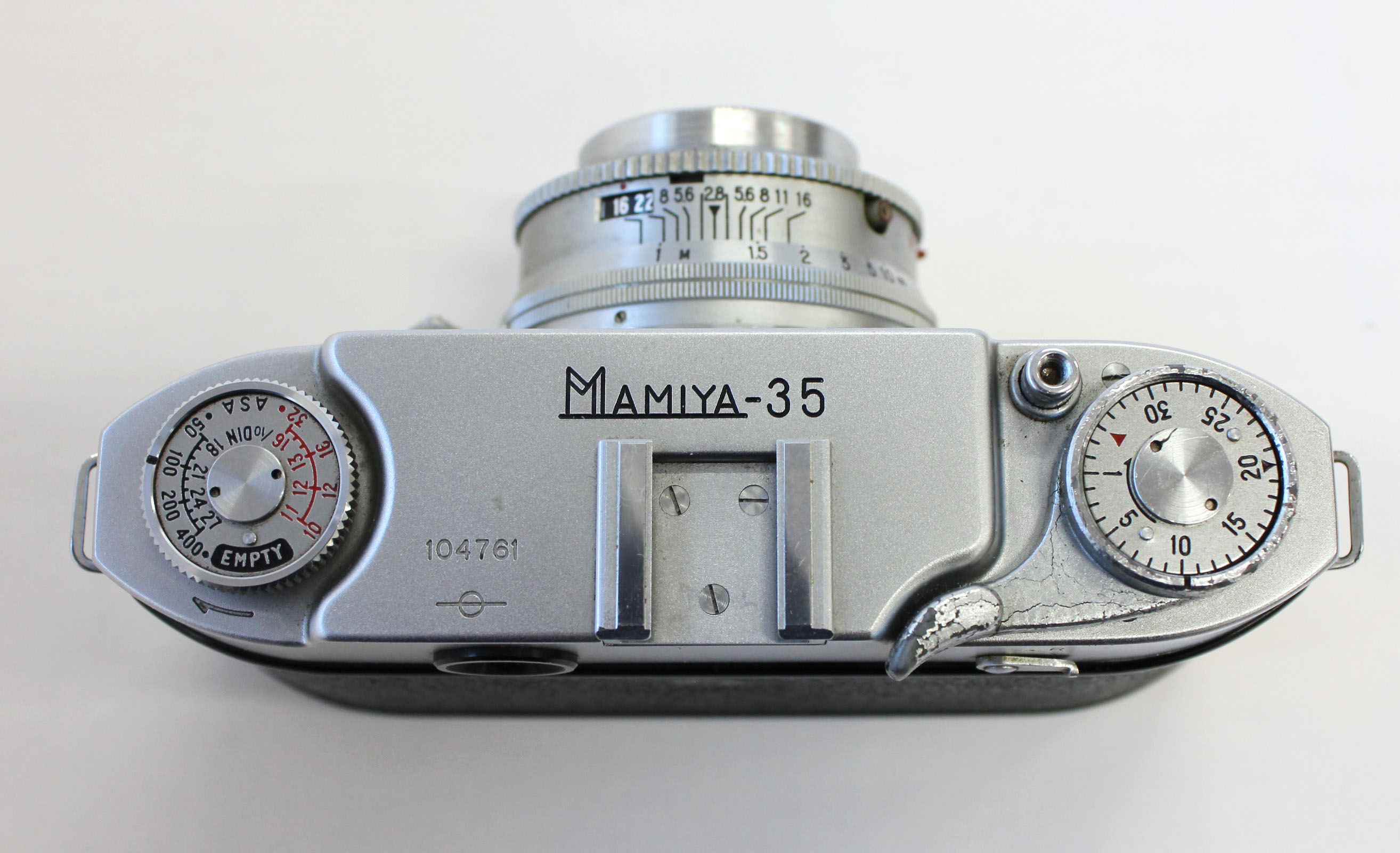 Mamiya 35 III Vintage Rangefinder 35mm Film Camera with Mamiya-Sekor 5cm 50mm F2.8 Lens from Japan Photo 6
