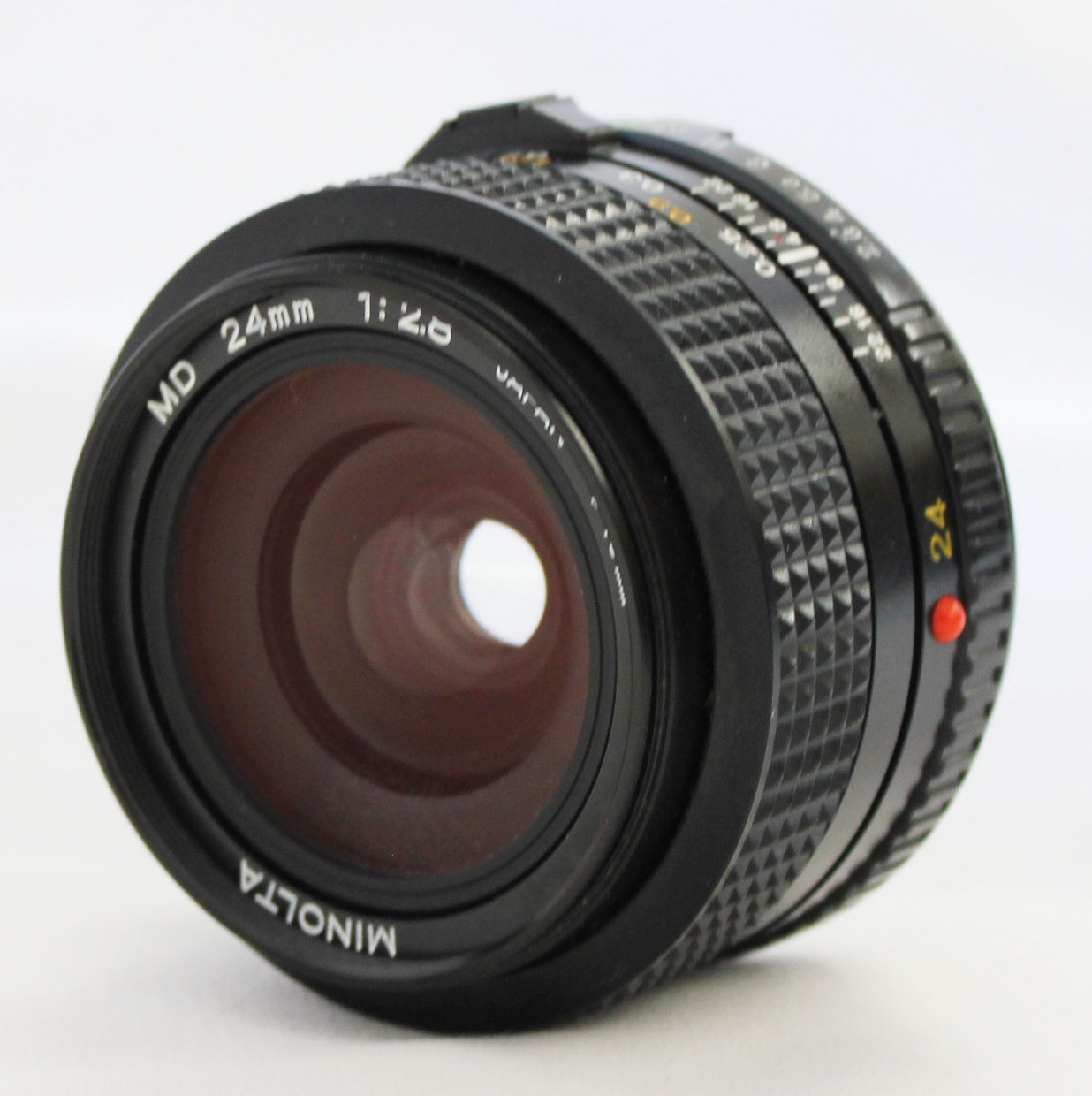 Japan Used Camera Shop | Minolta New MD 24mm F/2.8 Wide Angle MF Lens from Japan