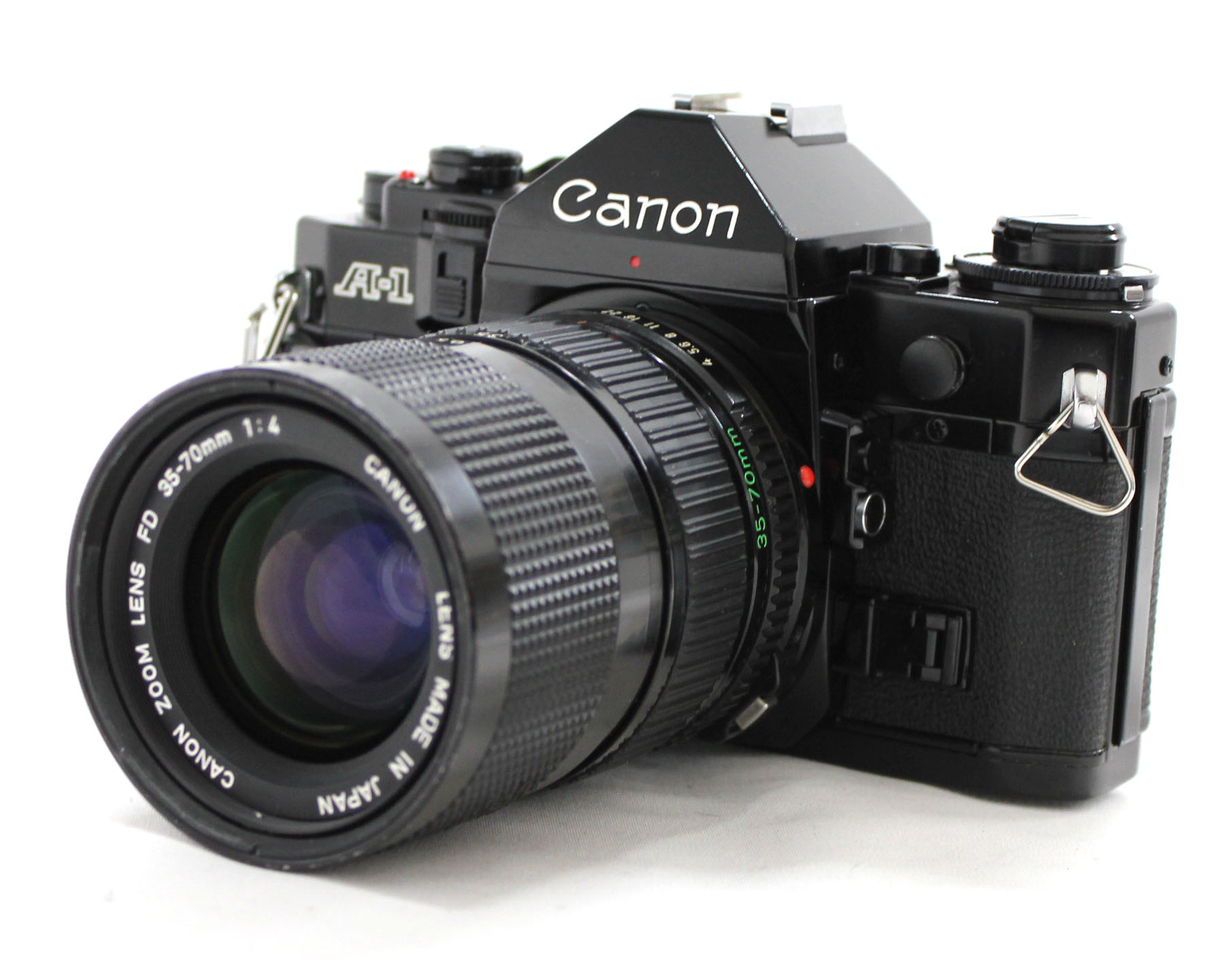 Japan Used Camera Shop | [Exc++++] Canon A-1 35mm SLR Film Camera with New FD 35-70mm F/4 Zoom Lens from Japan