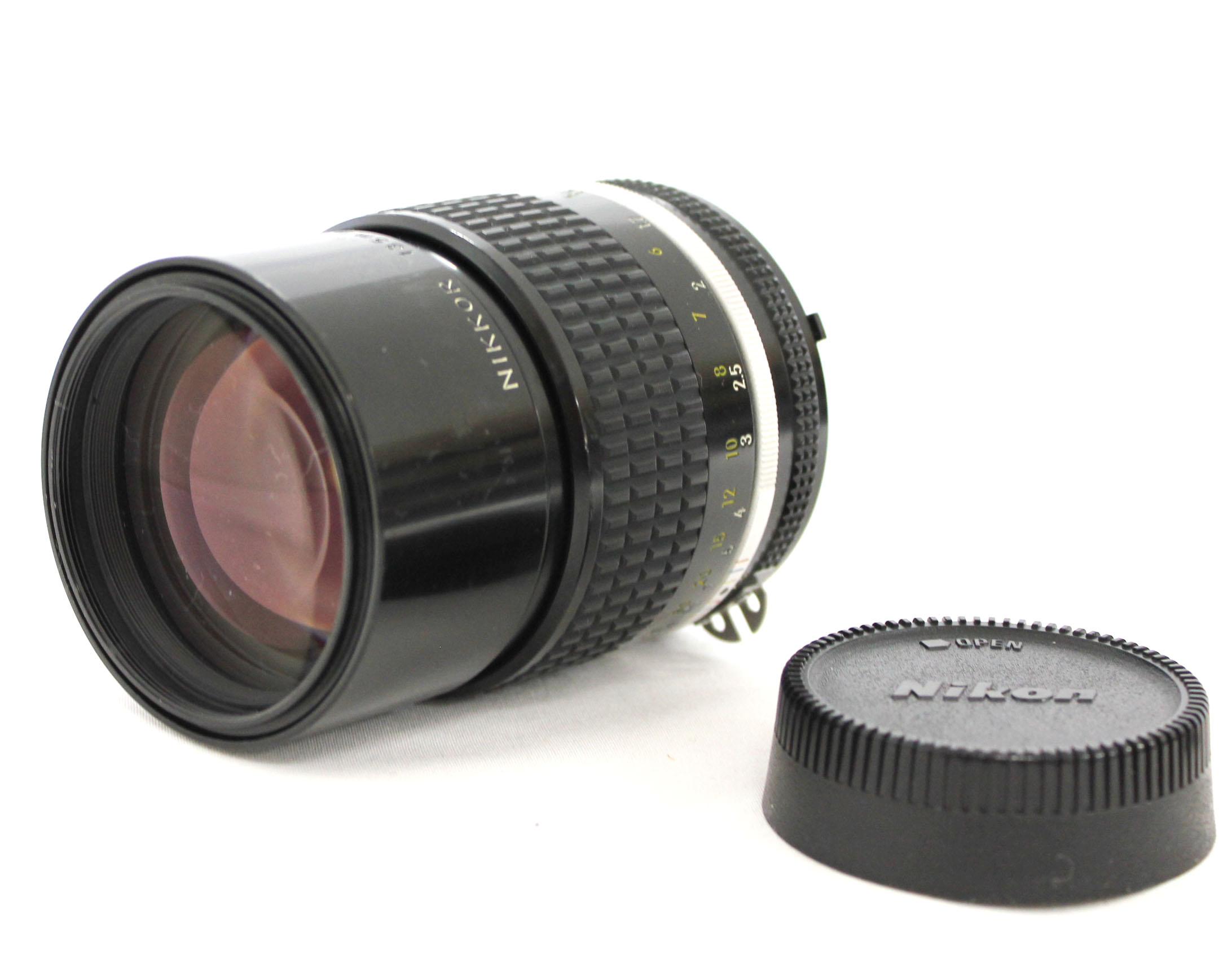 [Excellent+++] Nikon Ai-s ais Nikkor 135mm F/2.8 Telephoto MF Lens from Japan