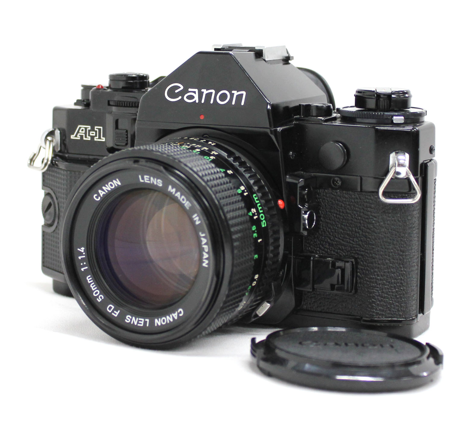 Japan Used Camera Shop | [Excellent++++] Canon A-1 35mm SLR Film Camera with New FD NFD 50mm F/1.4 Lens from Japan