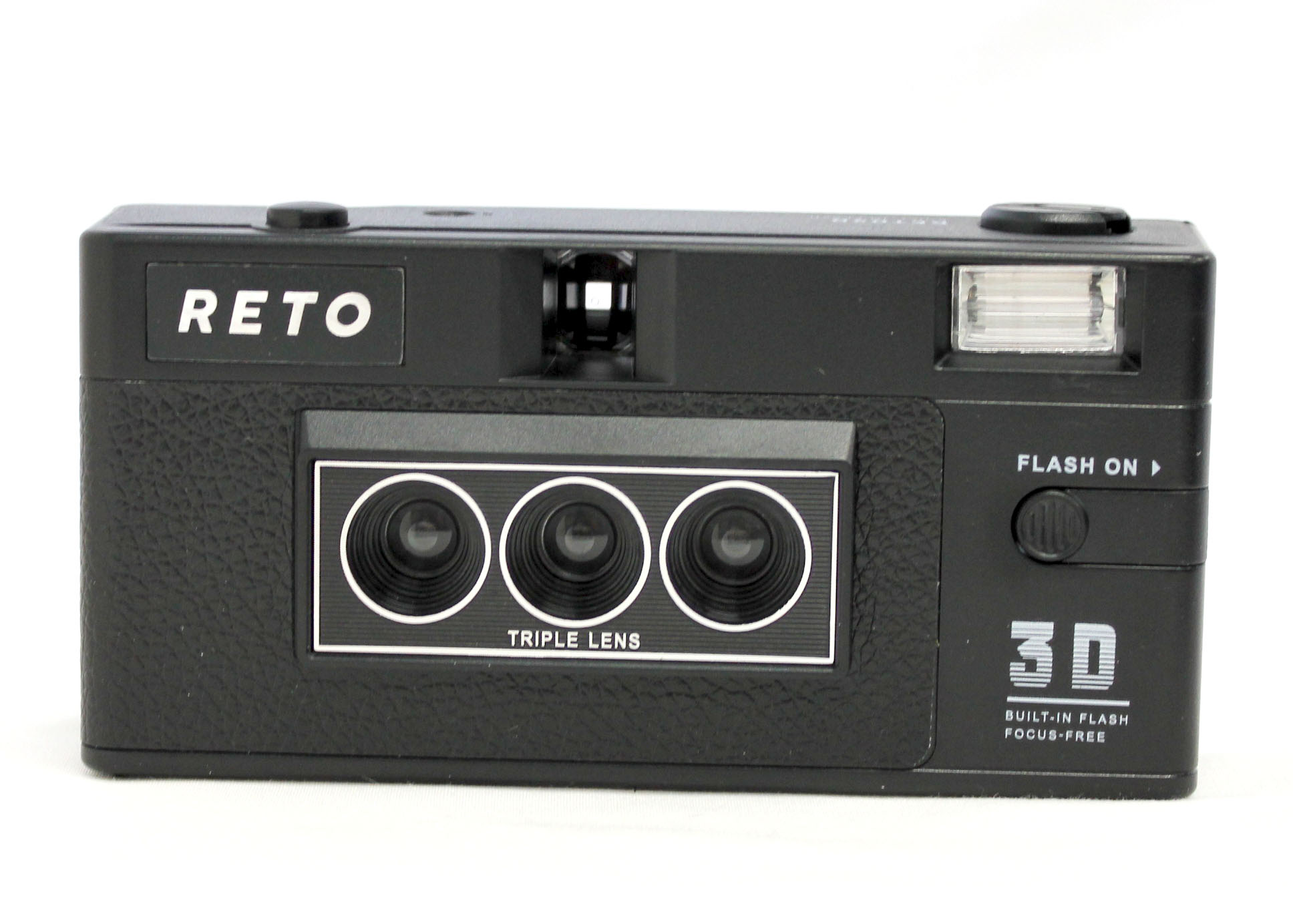 Reto 3D 35mm Film Camera Triple Lens similar Nishika N8000 from Japan Photo 3