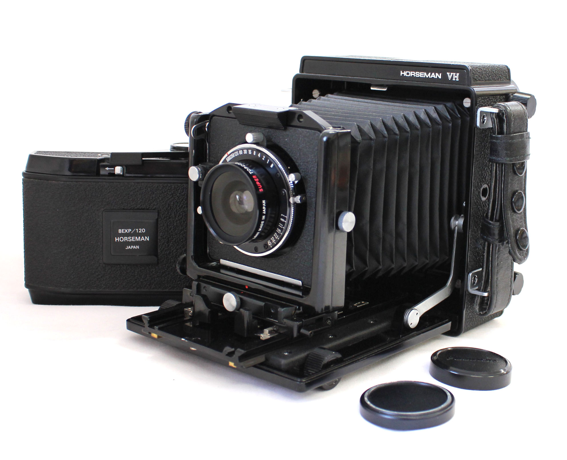 Topcon Horseman VH Field Camera with Super Topcor 65mm F/7 Lens & 8EXP/120  6x9 Film Back from Japan (C2083) | Big Fish J-Camera (Big Fish J-Shop)