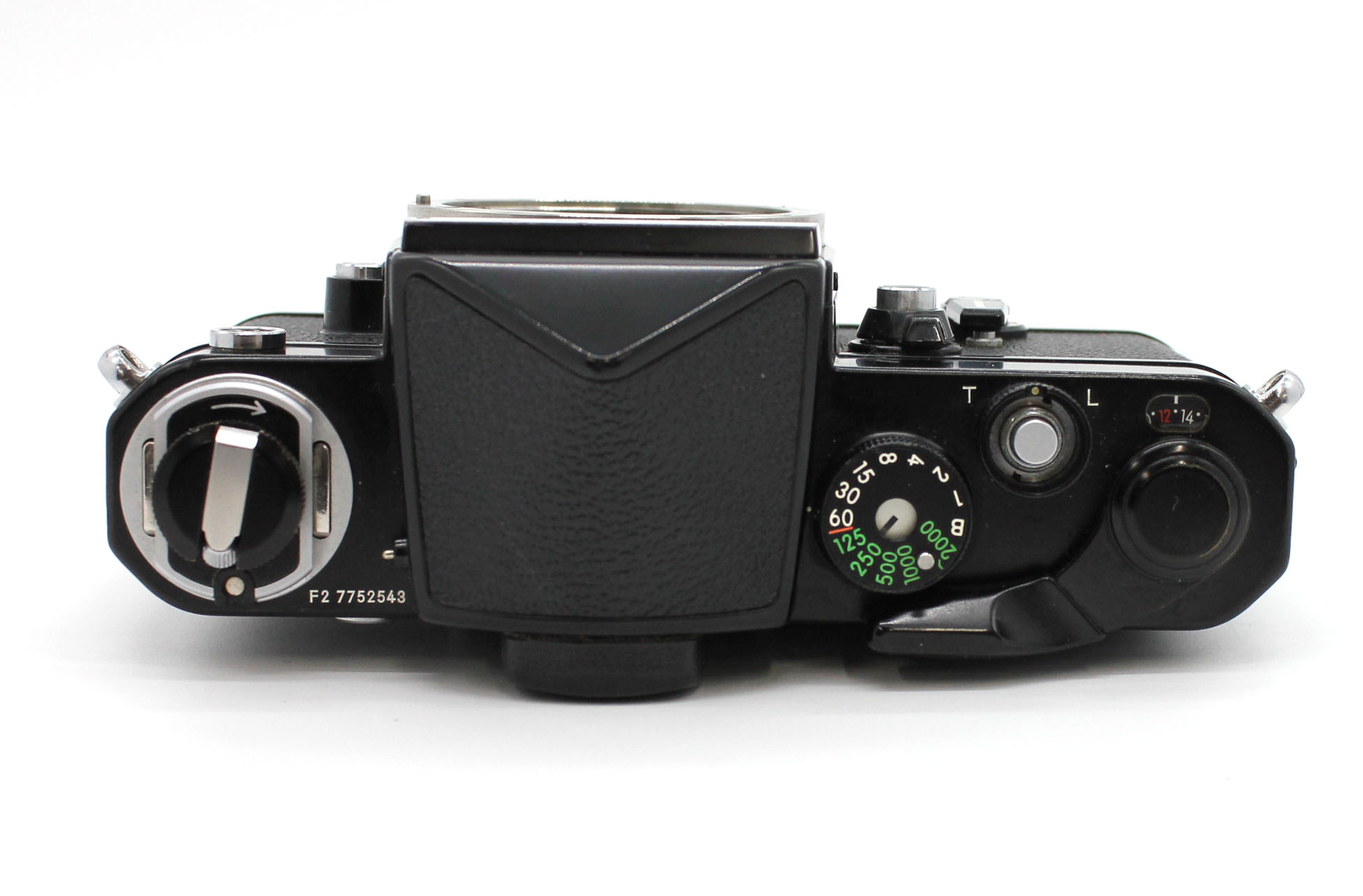 Nikon F2 Eye Level DE-1 Black 35mm SLR Film Camera from Japan Photo 6