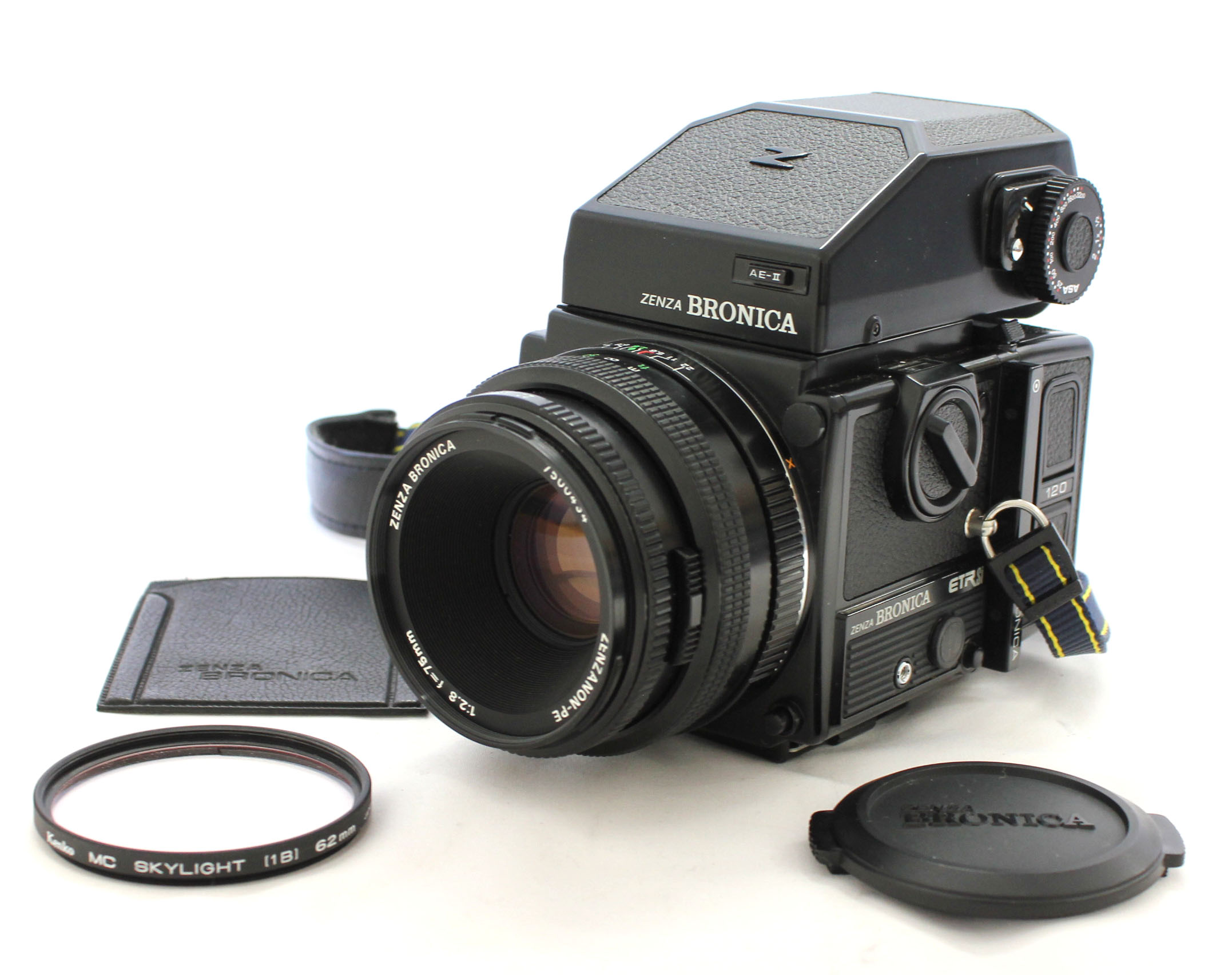 Japan Used Camera Shop | [Near Mint] Zenza Bronica ETRSi w/ AE-II Finder + Zenzanon-PE 75mm F/2.8 from Japan