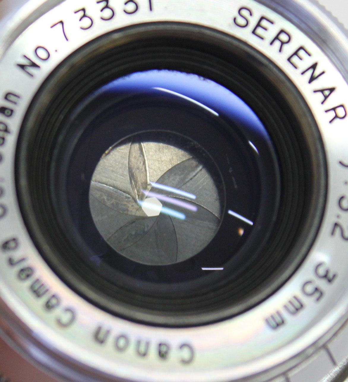 Canon Serenar 35mm F/3.2 L39 LTM Leica Thread Mount Lens from Japan Photo 5