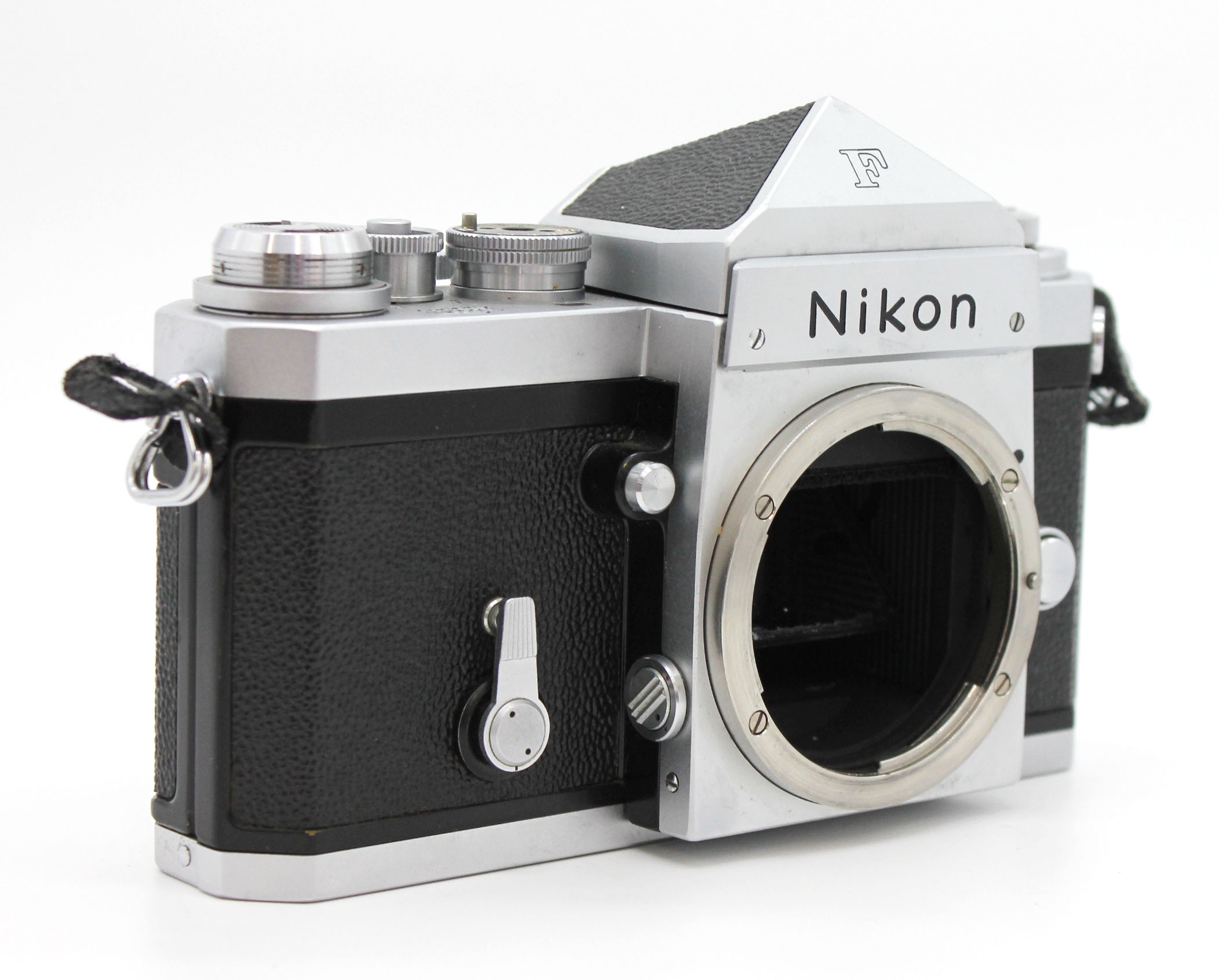  Nikon F Eye Level 35mm SLR Film Camera Photo 1