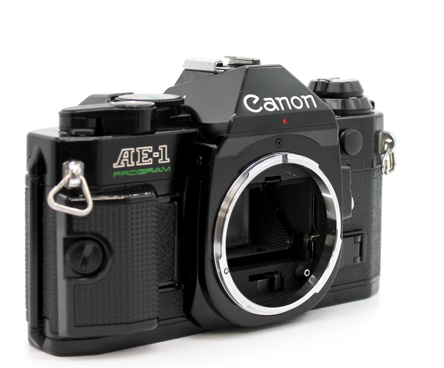 Canon AE-1 Program 35mm SLR Film Camera Black with New FD NFD 50mm