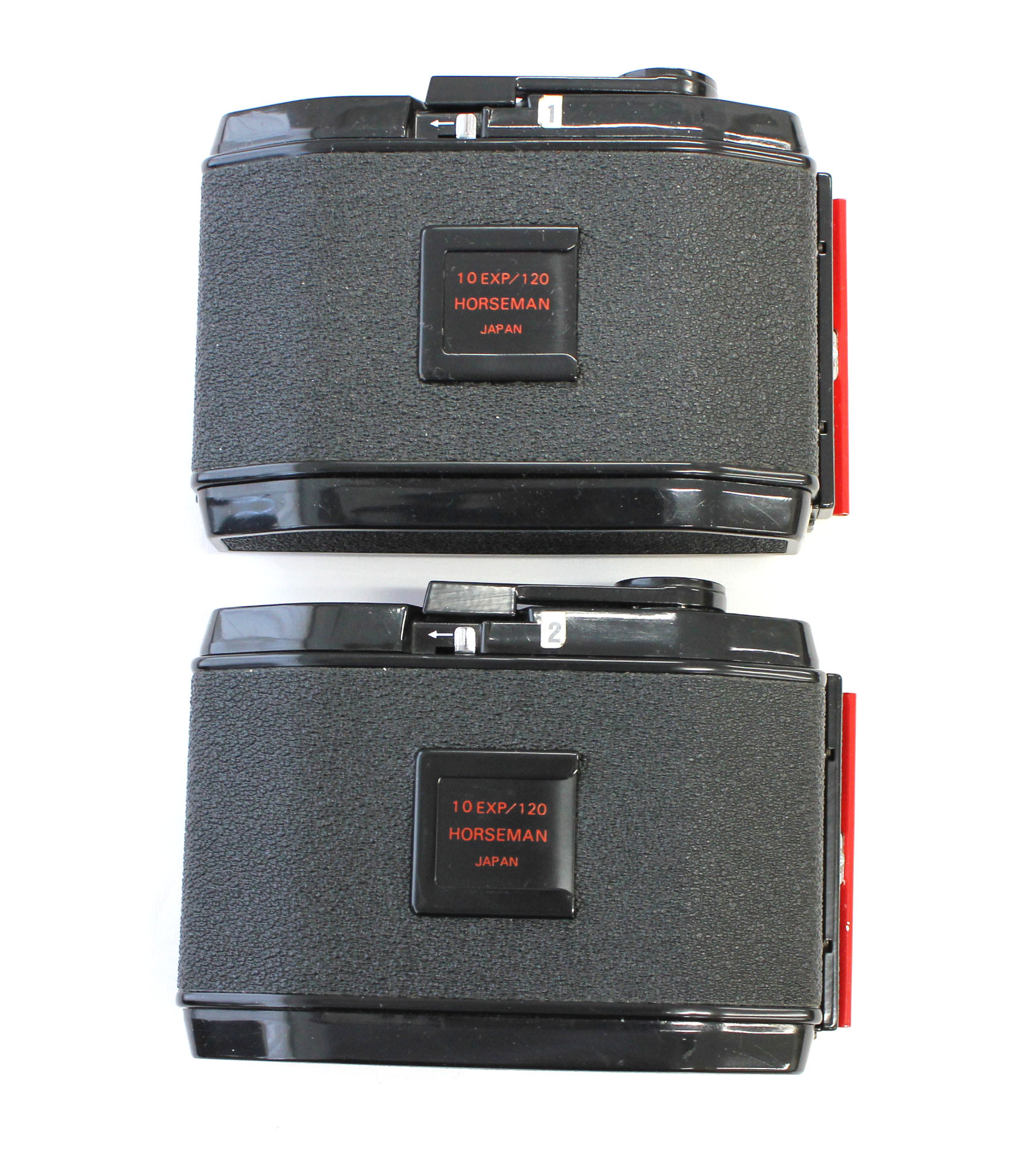 Japan Used Camera Shop | [Set of 2] Horseman 10EXP/120 6x7 Roll Film Back Holder for VH, VH-R, 985, 980, 970 from Japan