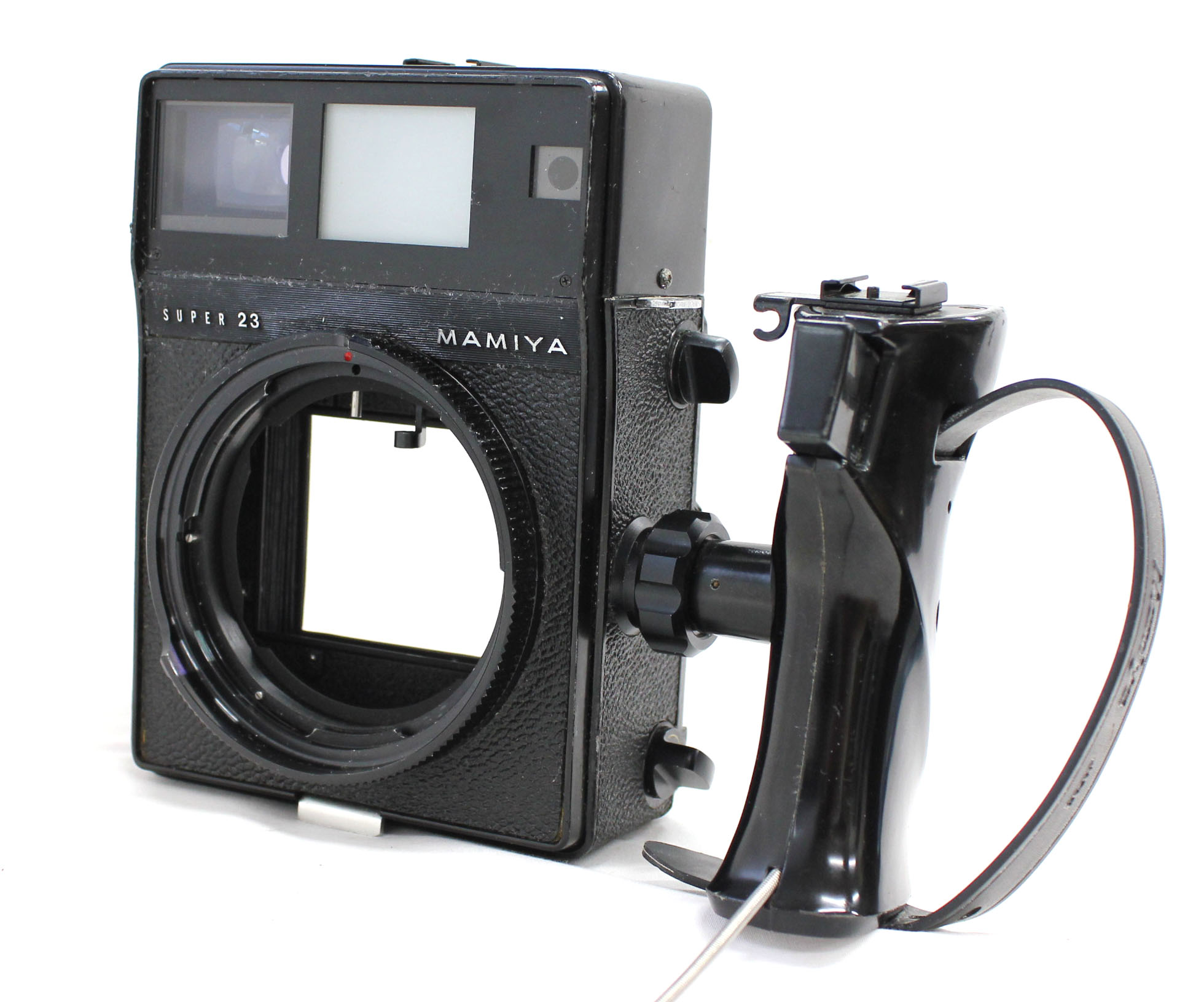 Mamiya Press Super 23 with Mamiya-Sekor 100mm F/3.5, Pint Glass & 6x9 Film Back from Japan Photo 2