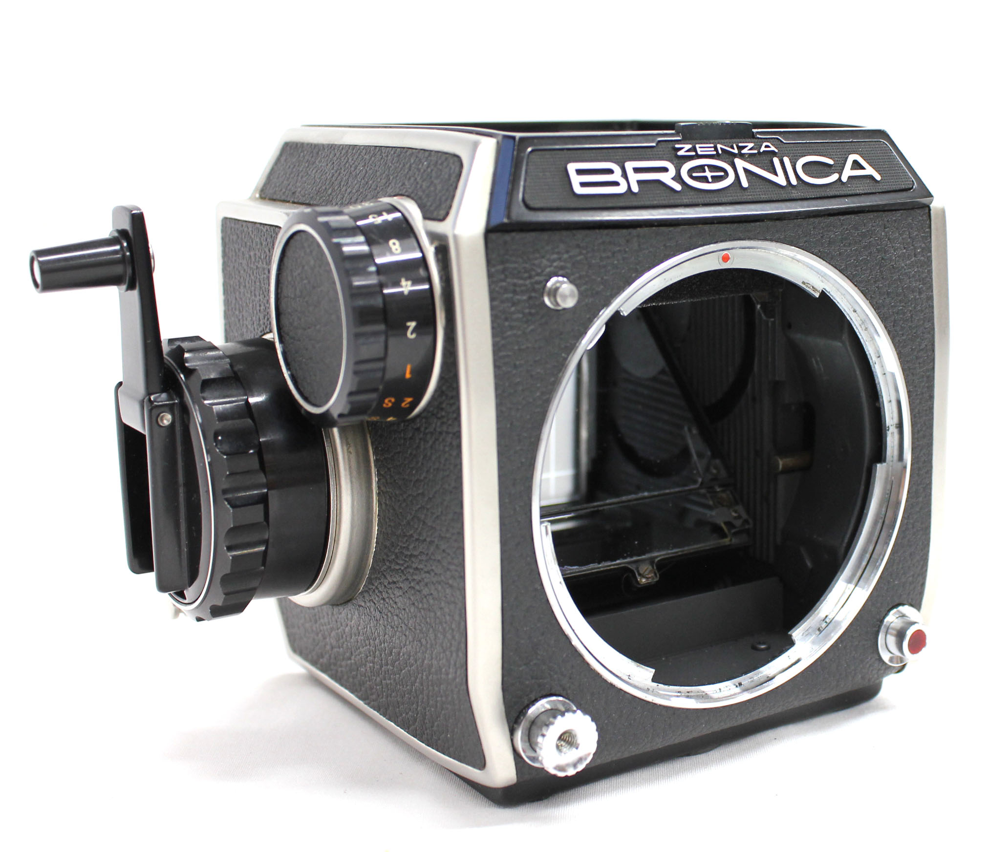  Zenza Bronica EC 6x6 Medium Format Camera w/ Nikkor-P 75mm F/2.8 Lens from Japan Photo 9